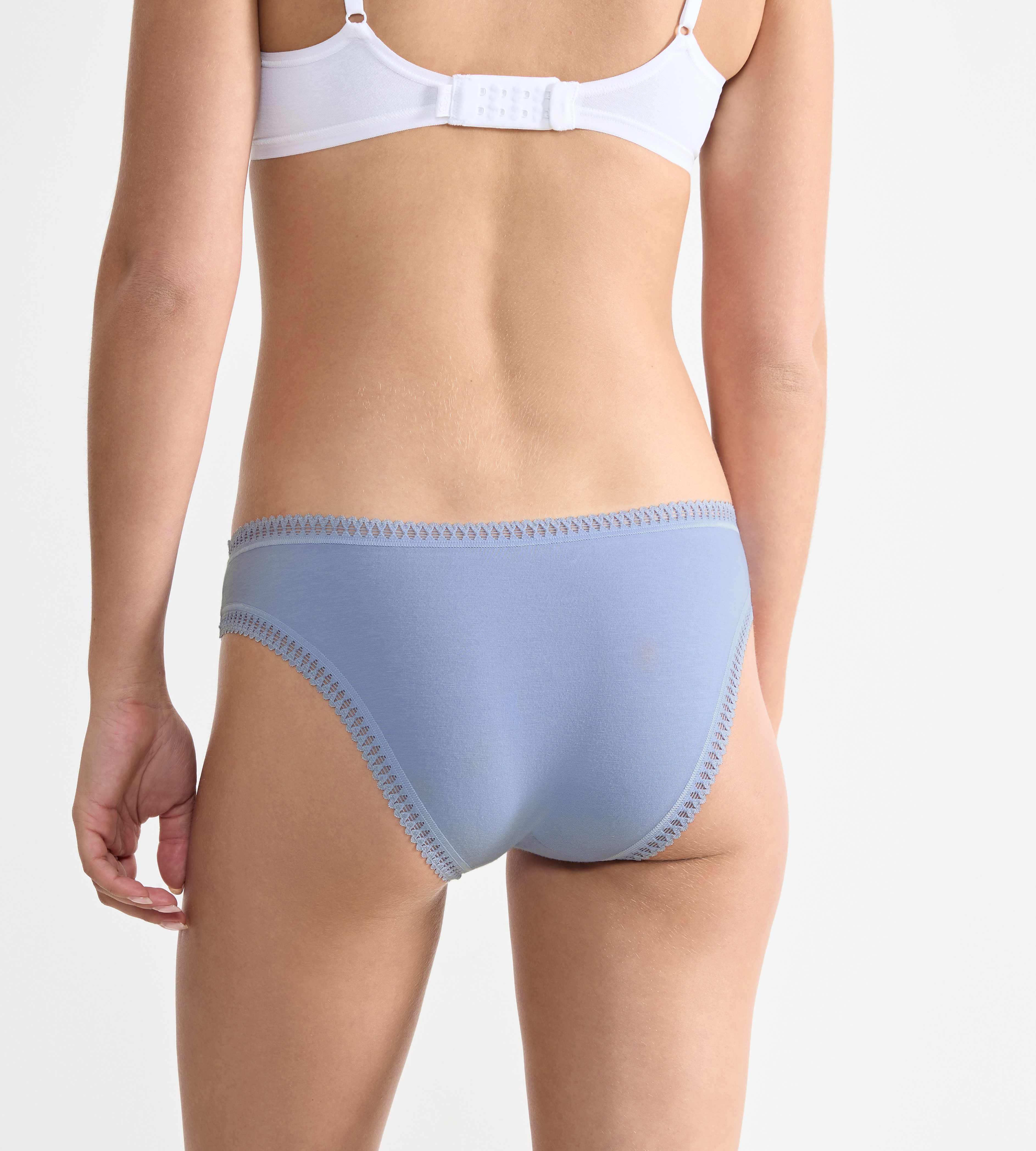 sloggi Minislip GO Crush (3er Pack) dehnbare Spitzendetails, Cotton-Mix