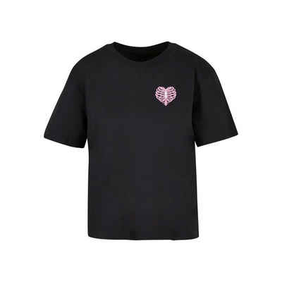 Mister Tee T-Shirt Heart Cage Rose L