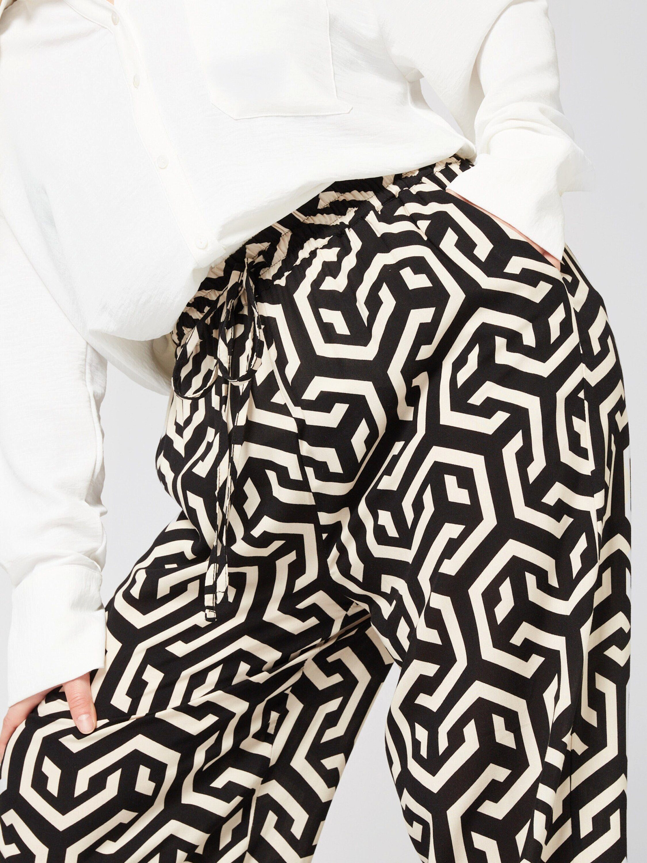 Guido Maria Kretschmer Curvy Schlupfhose Hellen (1-tlg) Drapiert/gerafft