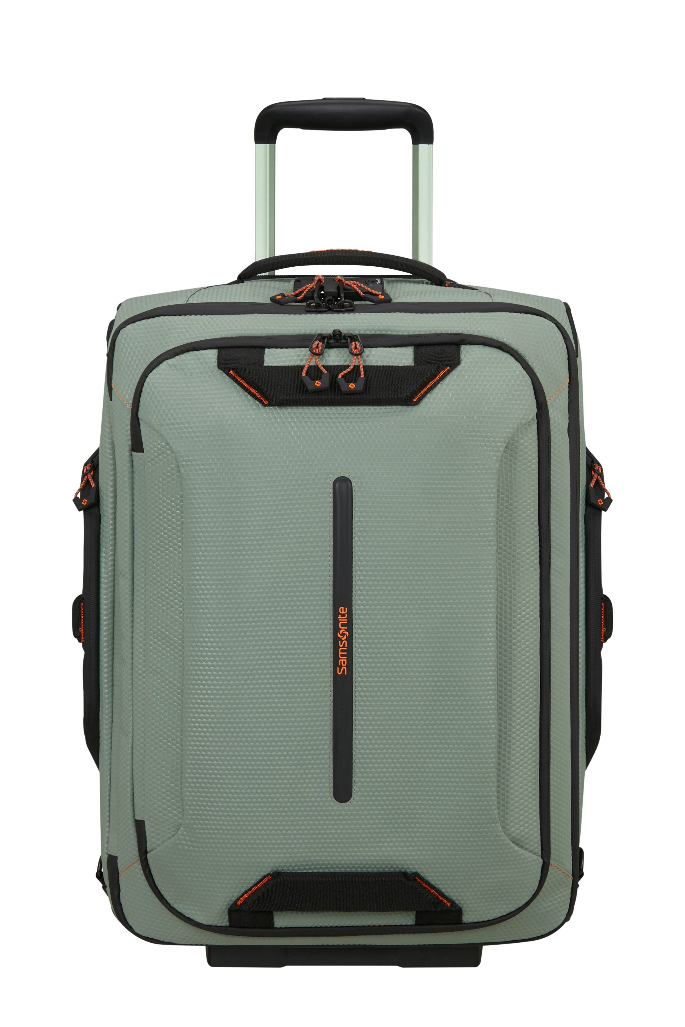 Samsonite Weichgepäck-Trolley ECODIVER 55, 2 Rollen, aus robustem Nylon, mit praktischem Seitenfach, mit Regencover