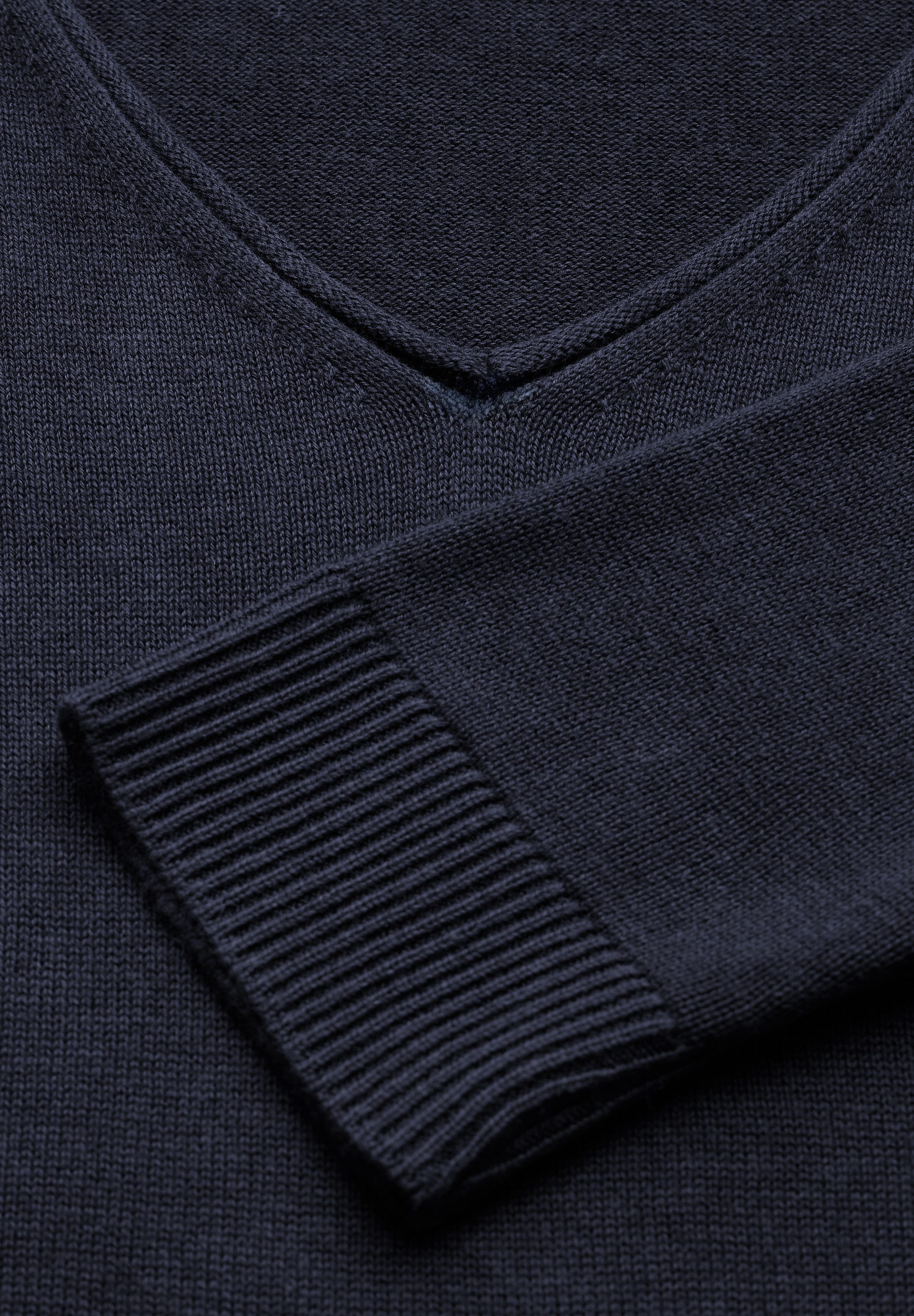 STREET ONE Strickpullover mit V-Ausschnitt