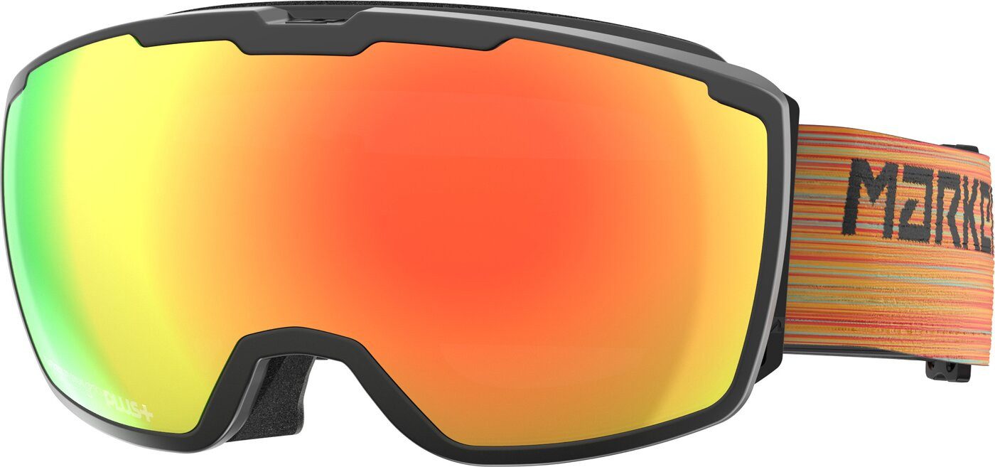 Marker Skibrille PERSPECTIVE+ BLACK w/RED PLASMA MIR