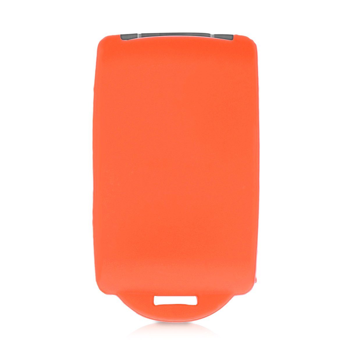 kwmobile Schlüsseltasche Silikon für Schutzhülle Hülle Autoschlüssel Schlüsselhülle Renault, Orange