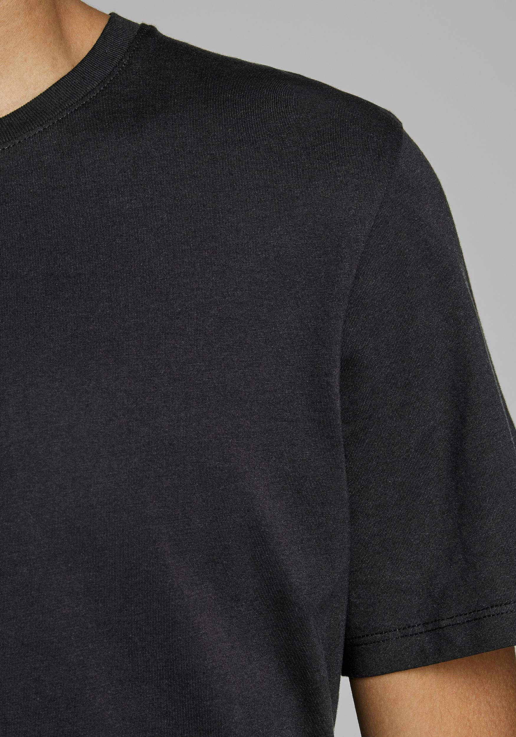 Jack & Jones Rundhalsshirt JJEORGANIC BASIC TEE SS O-NECK NOOS Baumwolle, regular fit