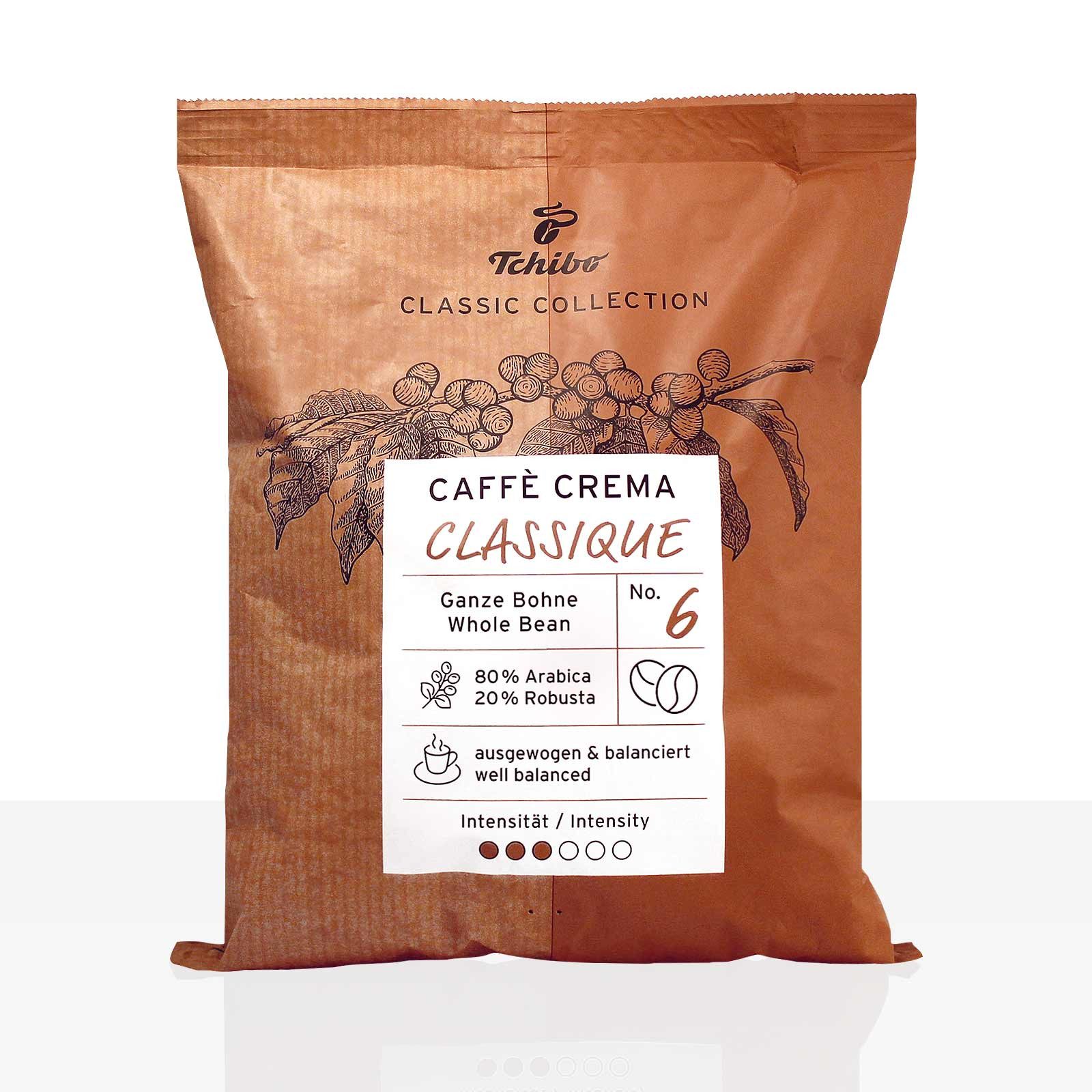 Tchibo Kaffee Tchibo Caffe Crema Classique - 500g Kaffeebohnen