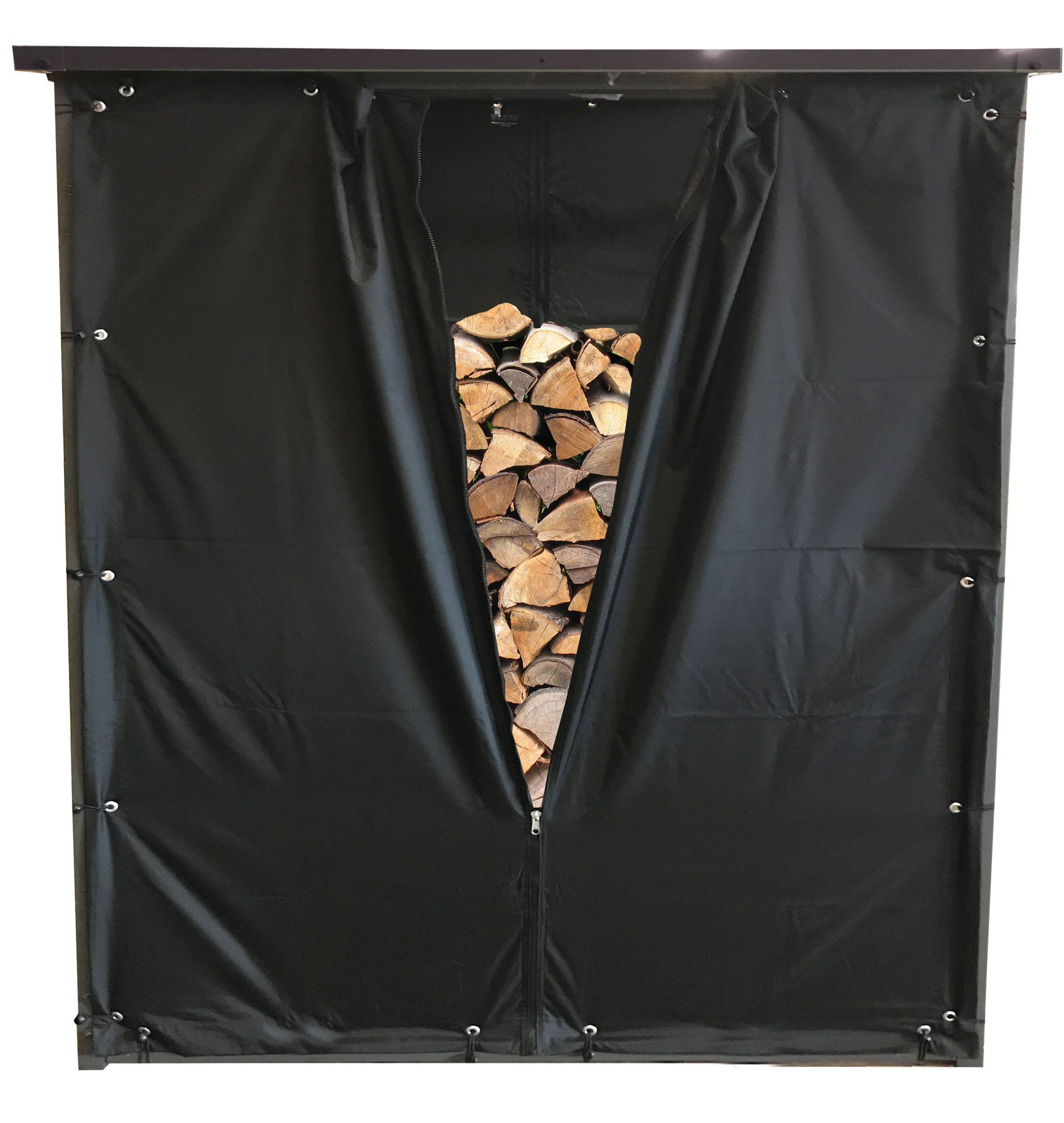 Quick Star Kaminholzregal Wetterschutz für Kaminholzregal 185x70x185cm, (2- günstig online kaufen