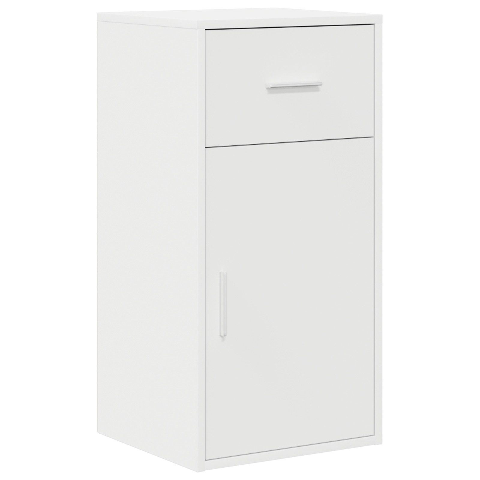 vidaXL Sideboard Weißer Aufbewahrungsschrank Weiß MDF günstig online kaufen