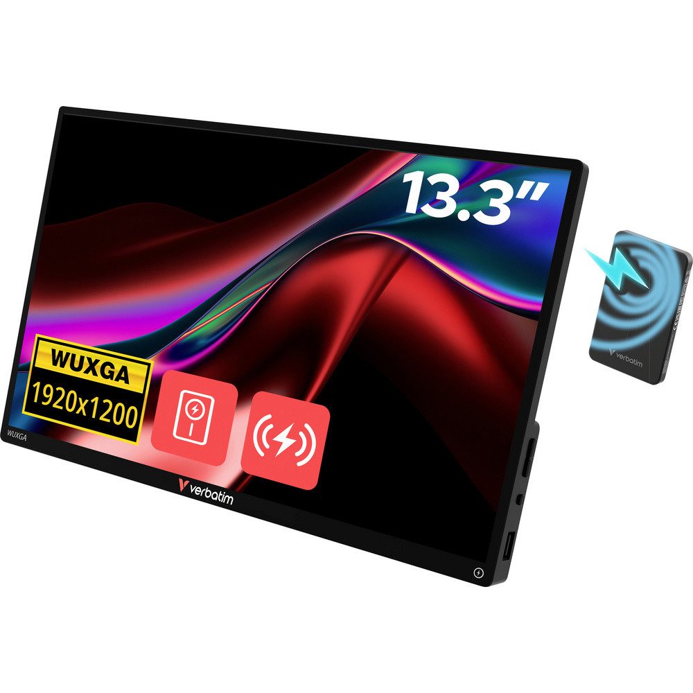 Verbatim Verbatim Touchscreen-Monitor EEK: A (A - G) 33.8 cm (13.3 Zoll) 16: Smart Monitor