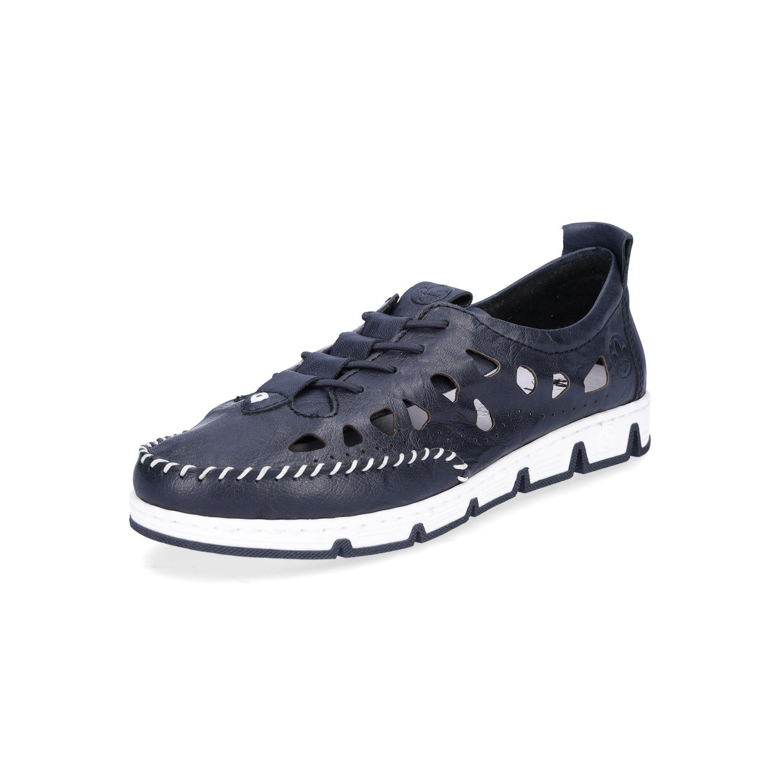 Rieker Damen Slipper pazifik blau Slipper