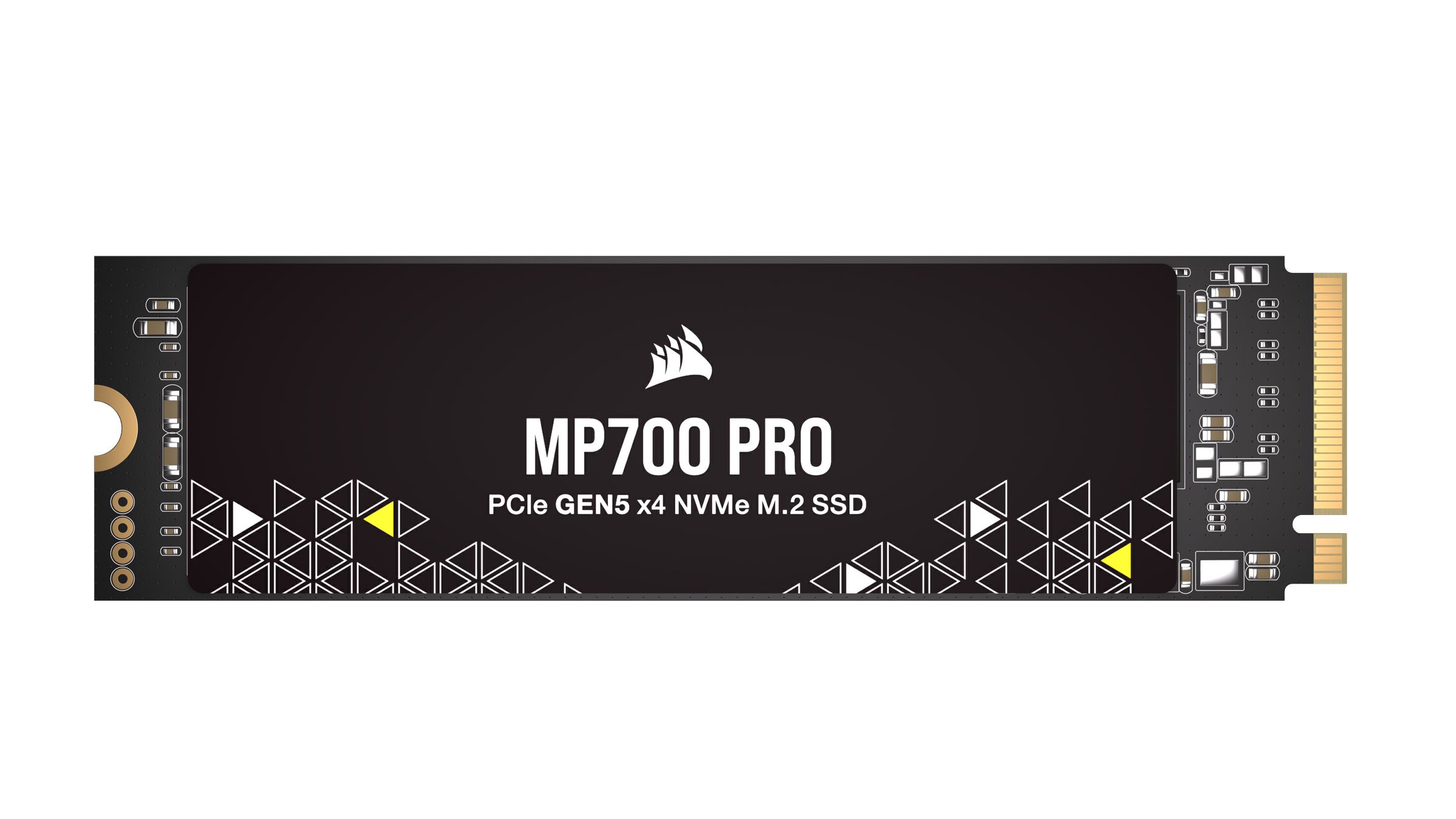 Corsair MP700 PRO 2TB M.2 NVMe PCIe Gen. 5 x4 SSD (no heatsink) interne SSD 12400 MB/S Lesegeschwindigkeit, 11800 MB/S Schreibgeschwindigkeit, Microsoft DirectStorage