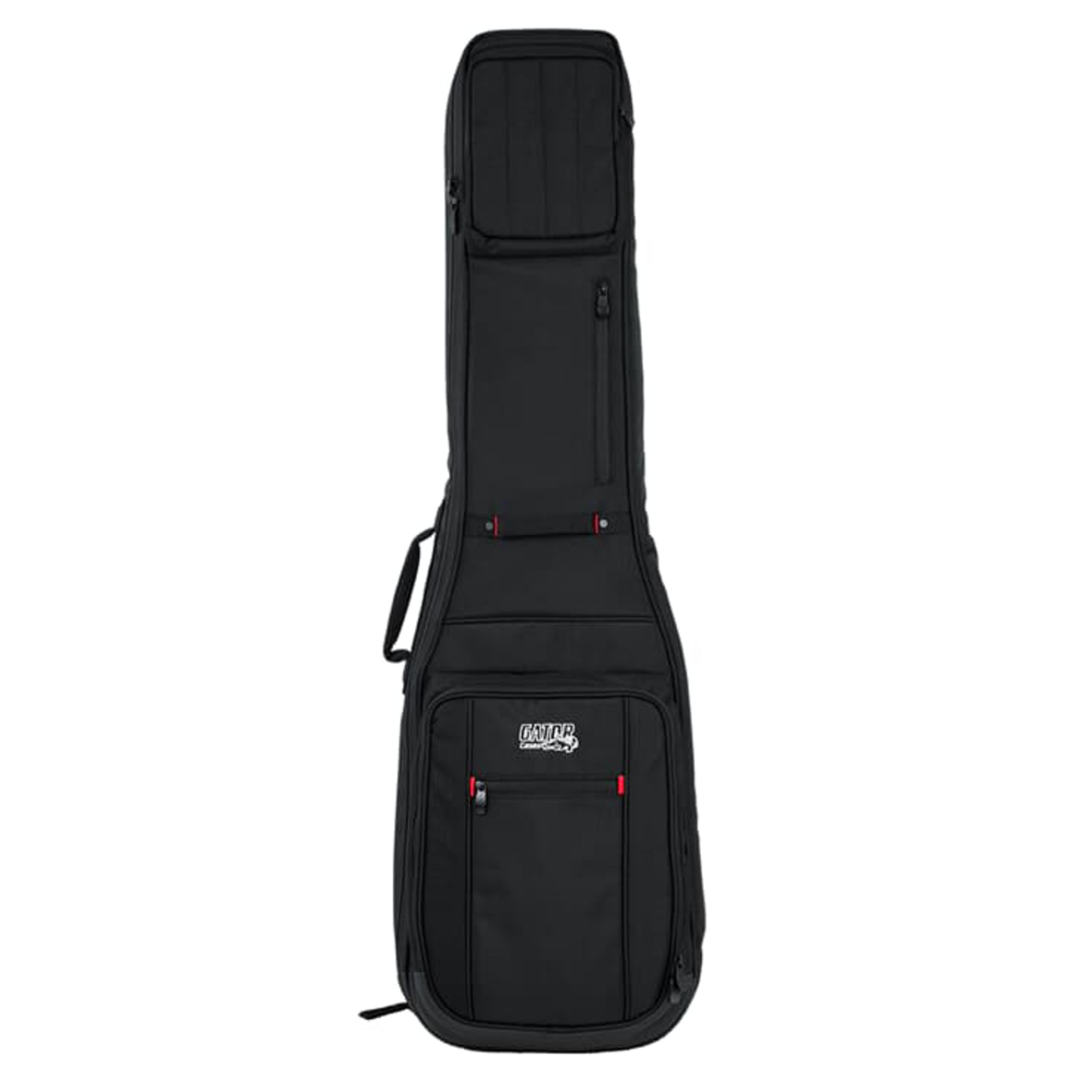 Gator E-Gitarren-Koffer, ProGo Series Gig Bag 2X Electric Bass - Koffer für E-Bässe