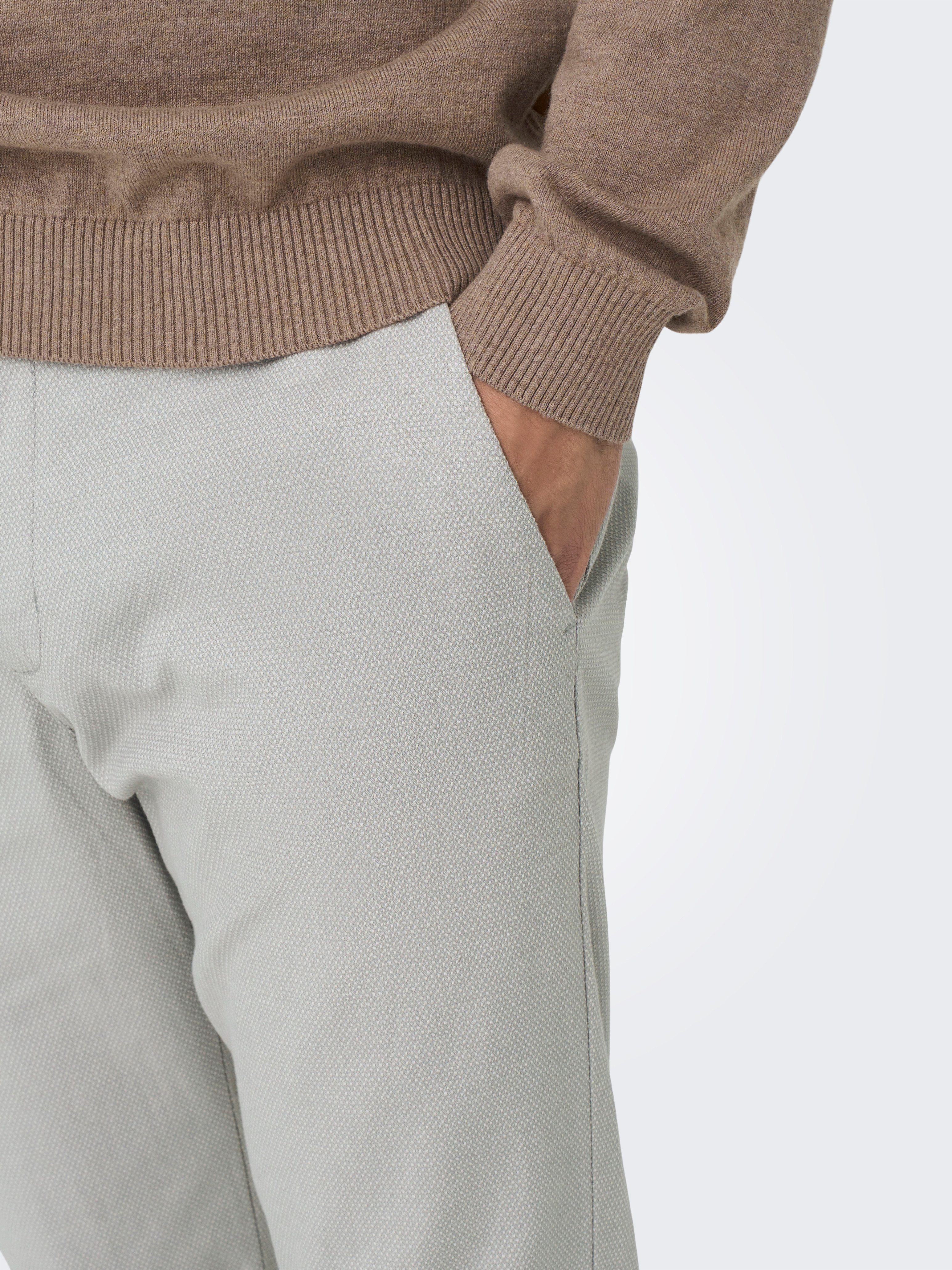 ONLY & SONS Anzughose ONSMARK PETE SLIM DOBBY 0058 PANT NOOS