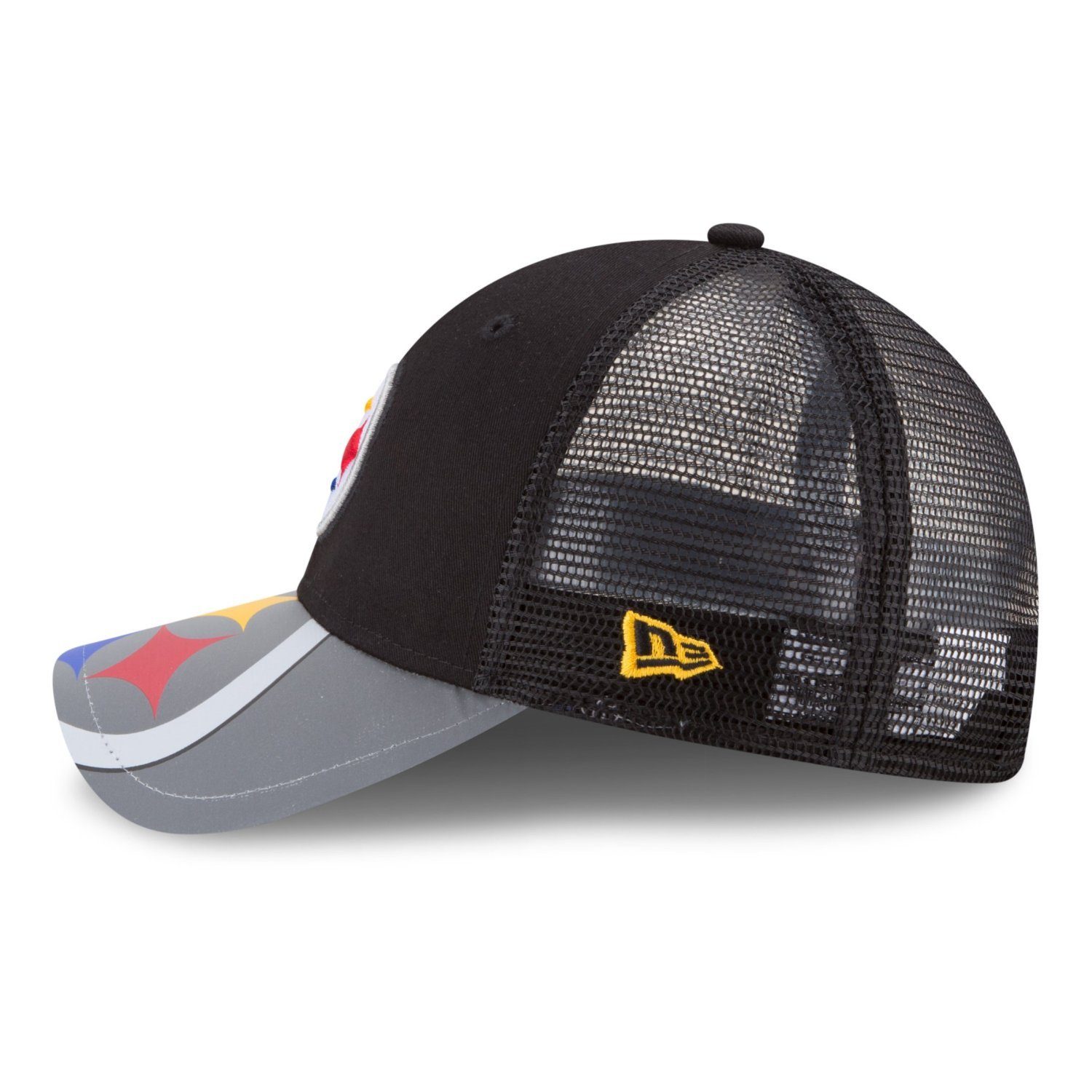 New REFLECT Trucker Pittsburgh NFL Teams Baseball Cap Era Steelers