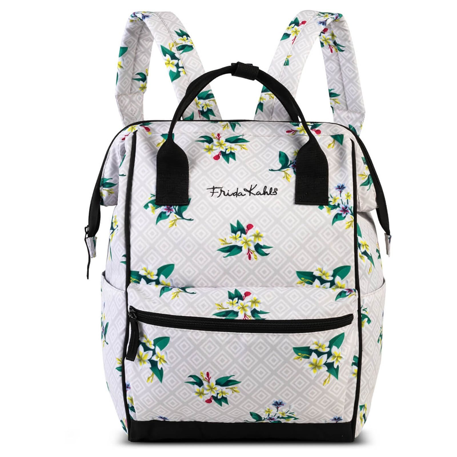 Frida Kahlo Rucksack Frida Kahlo Rucksack beige natur Polyester, Damen Cityrucksack Polyester, beige, natur ca. 37cm hoch