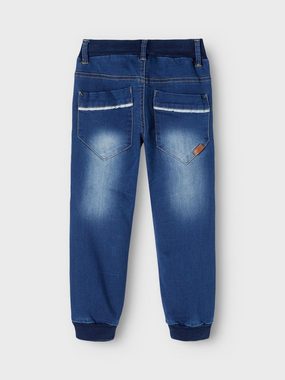 Name It Rundhalspullover Name It Jungen Pump-Jeans mit regulierbarem Bund