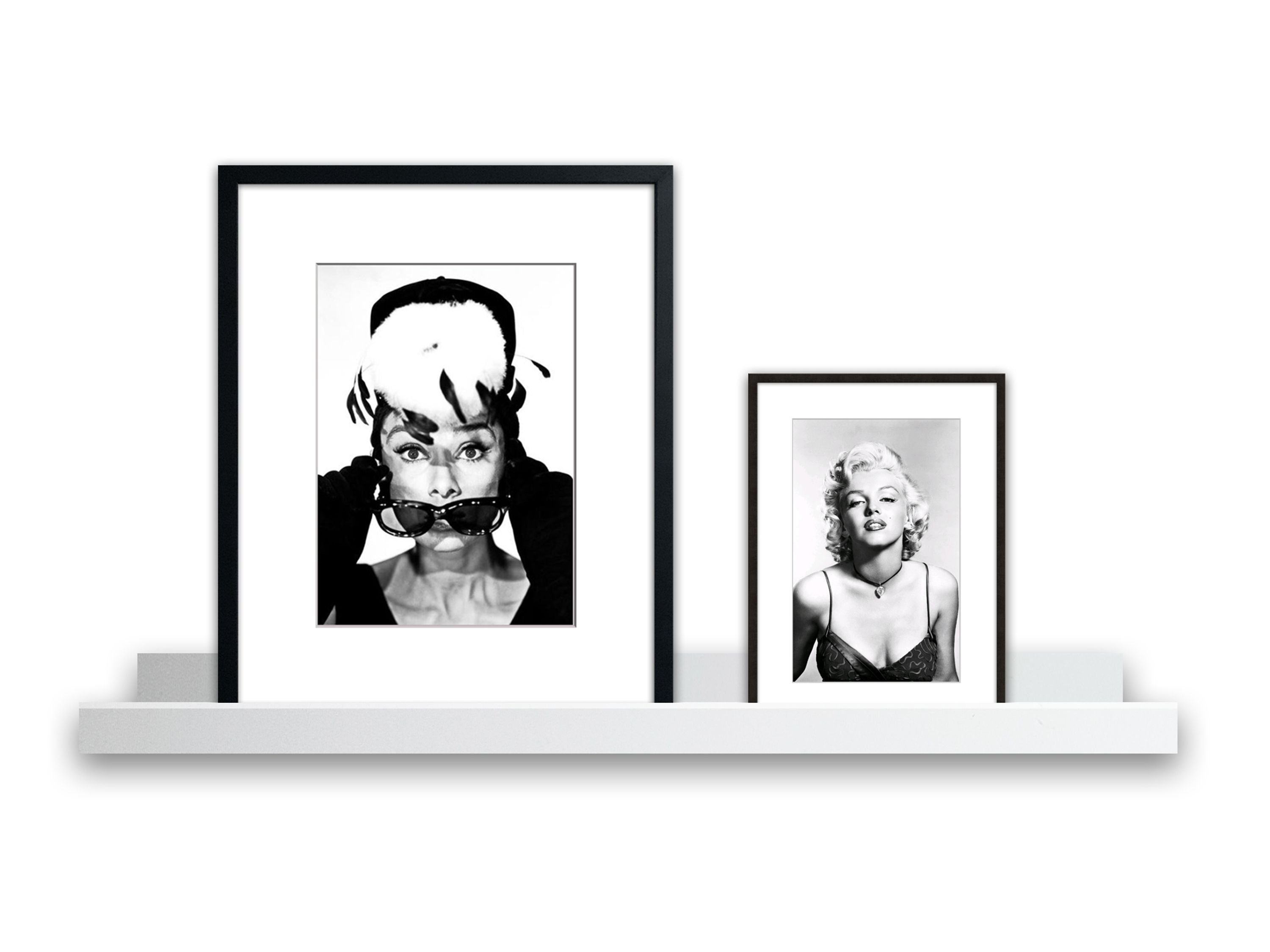 artissimo Bilderleiste Wandregal für Bilder 110cm Bilderleiste Bilderregal günstig online kaufen