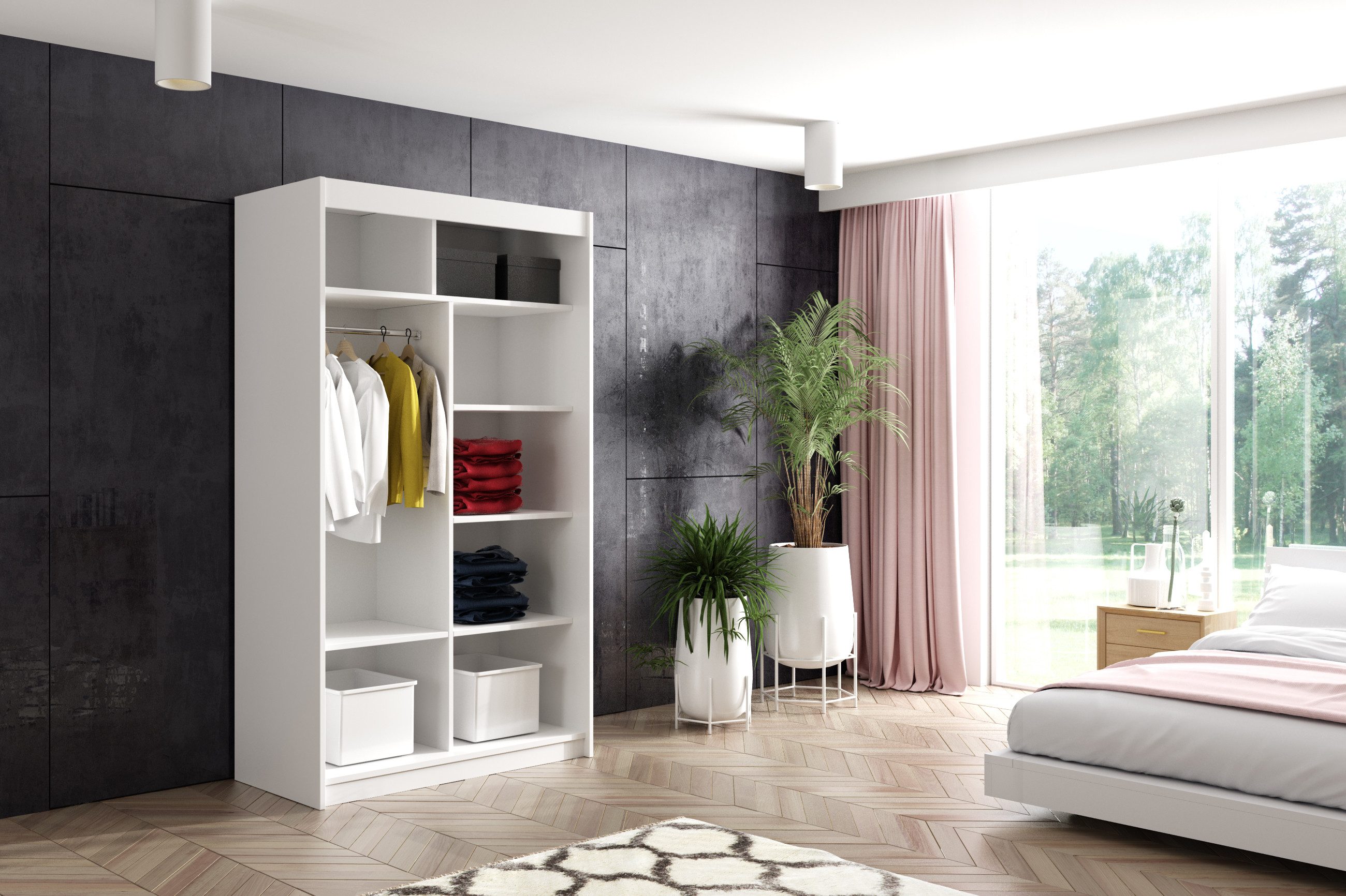 ALTDECOR Schiebetürenschrank VIVI 2