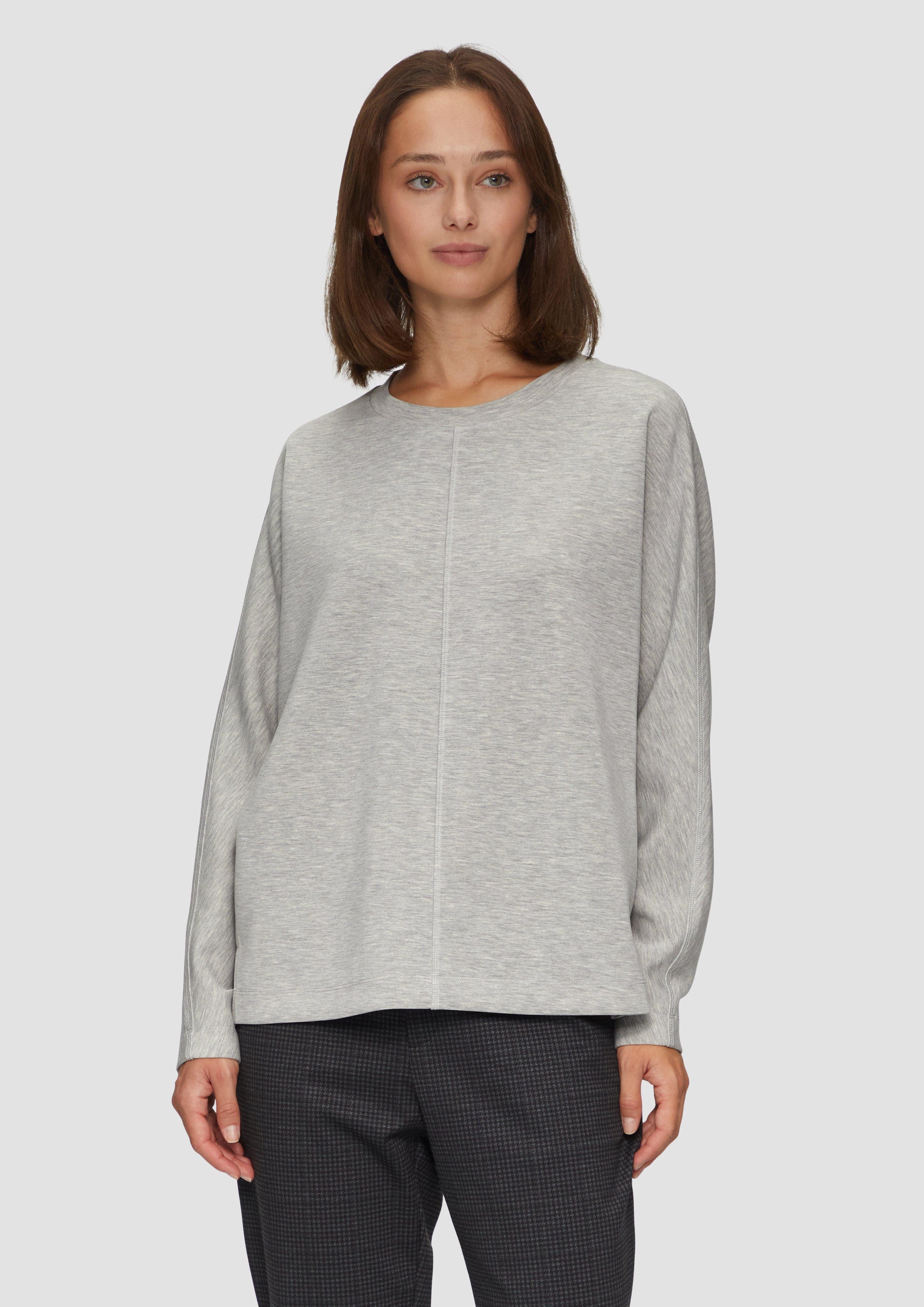 s.Oliver Sweatshirt Sweatshirt aus Scuba mit günstig online kaufen