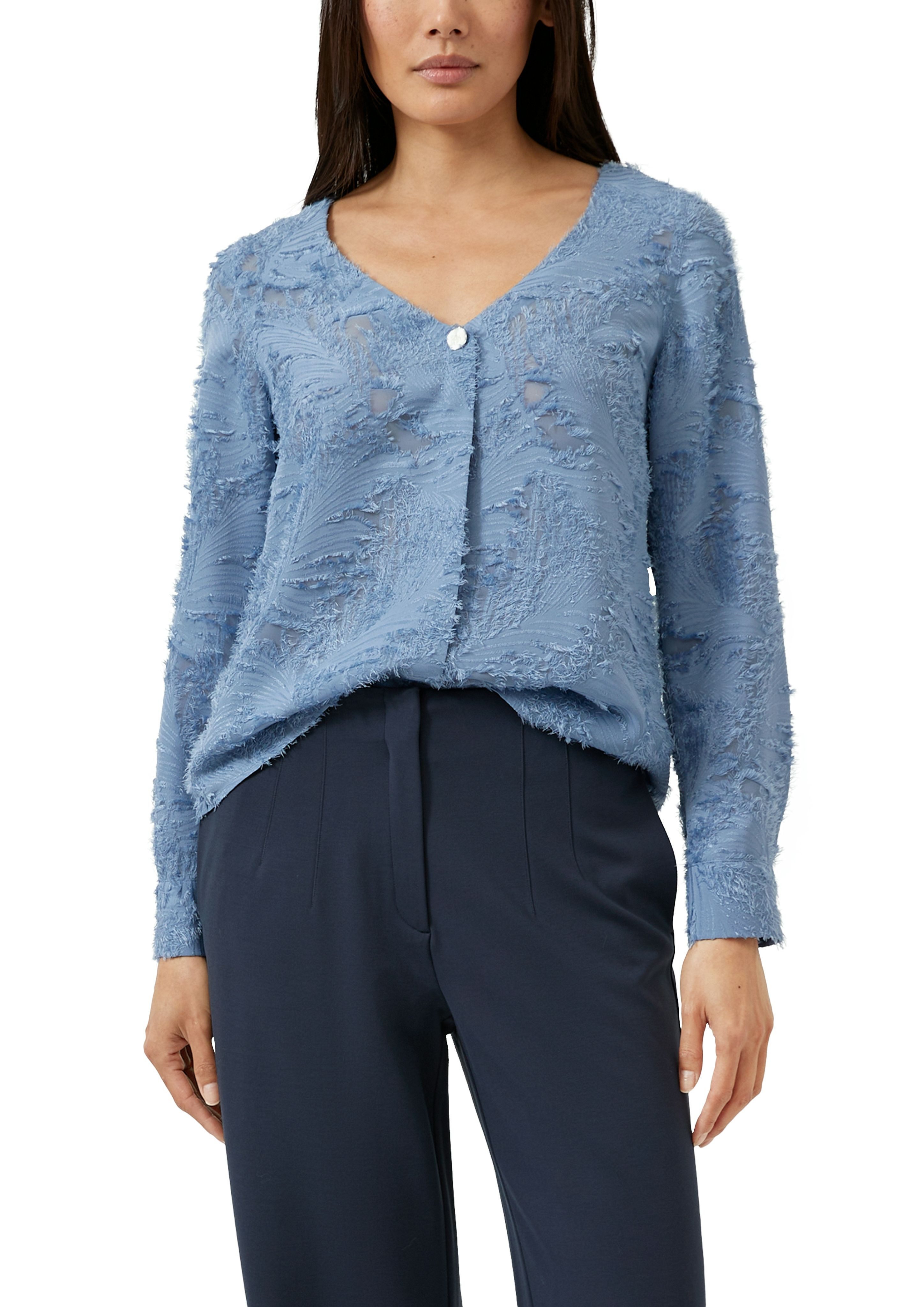 s.Oliver BLACK LABEL Langarmbluse günstig online kaufen