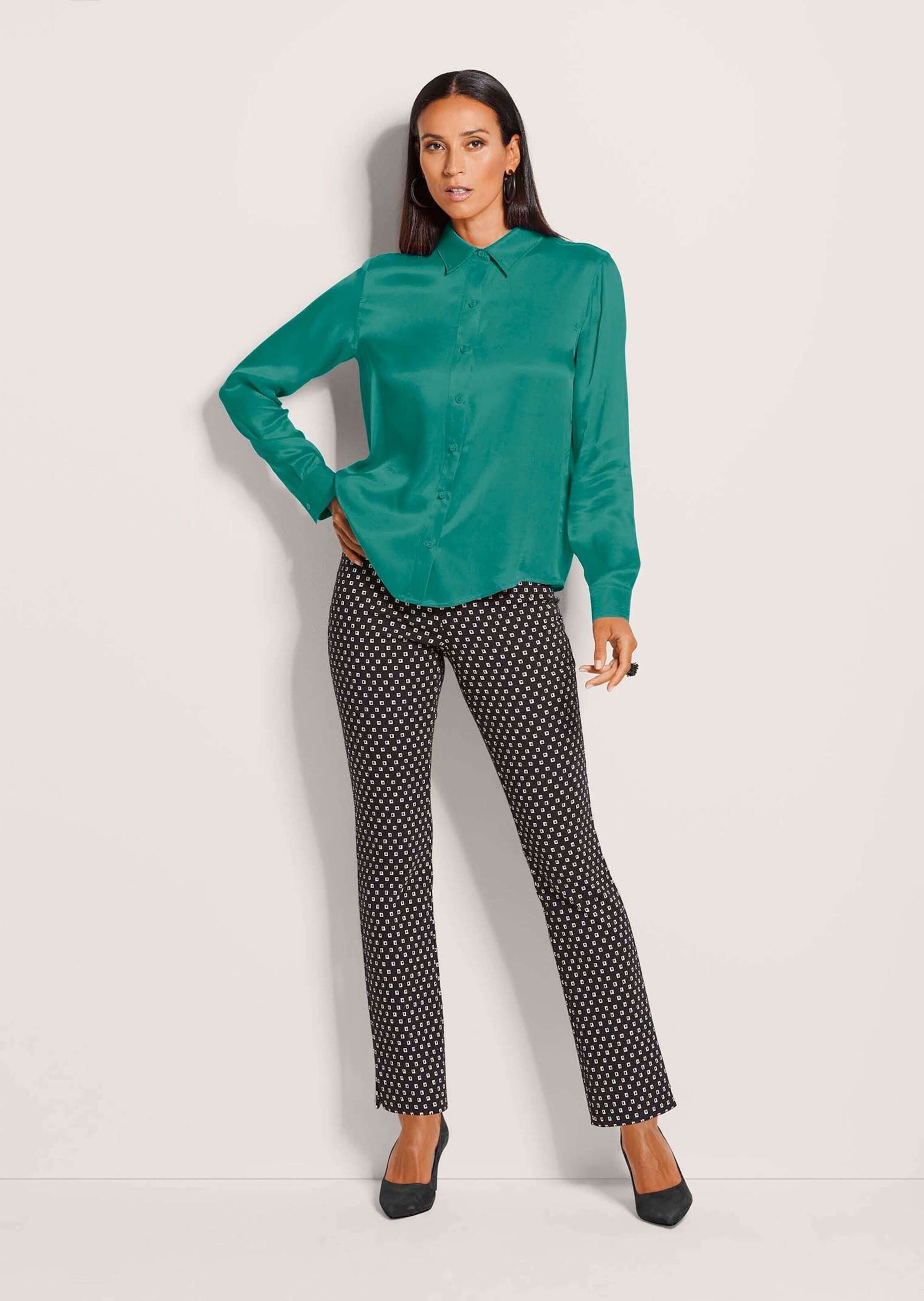Hemdbluse Elegante Viskosebluse für Damen