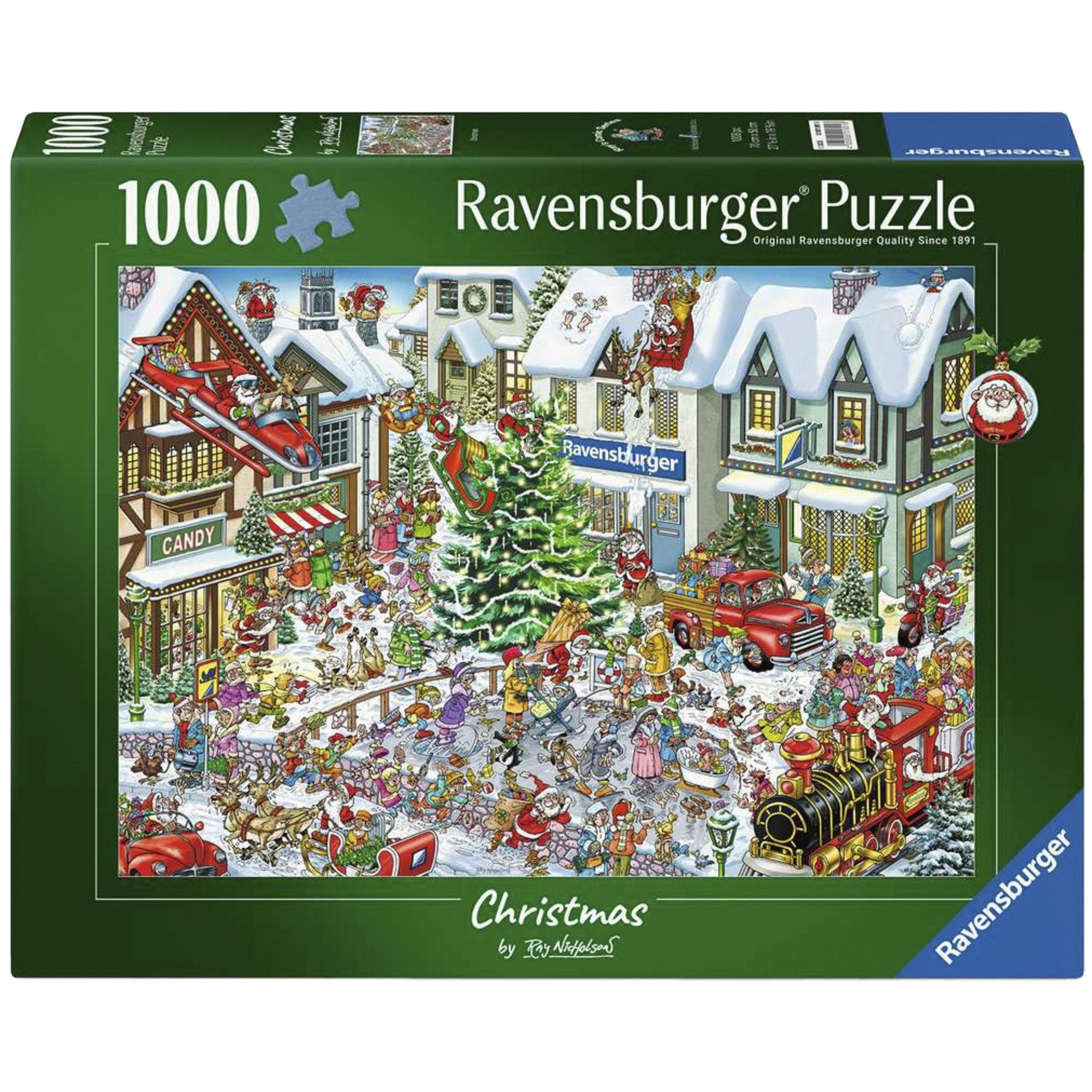 Ravensburger Puzzle Ravensburger Puzzle Ray Nicholson: Wimmelbild, 1000 Puzzleteile