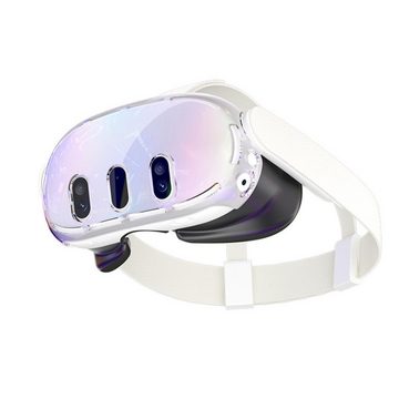 Tadow VR Brillen Hülle VR-Headset Schutzhülle, beschichtetes Gehäuse, sturzsicheres Gehäuse, Für Meta Quest 3 VR-Headset