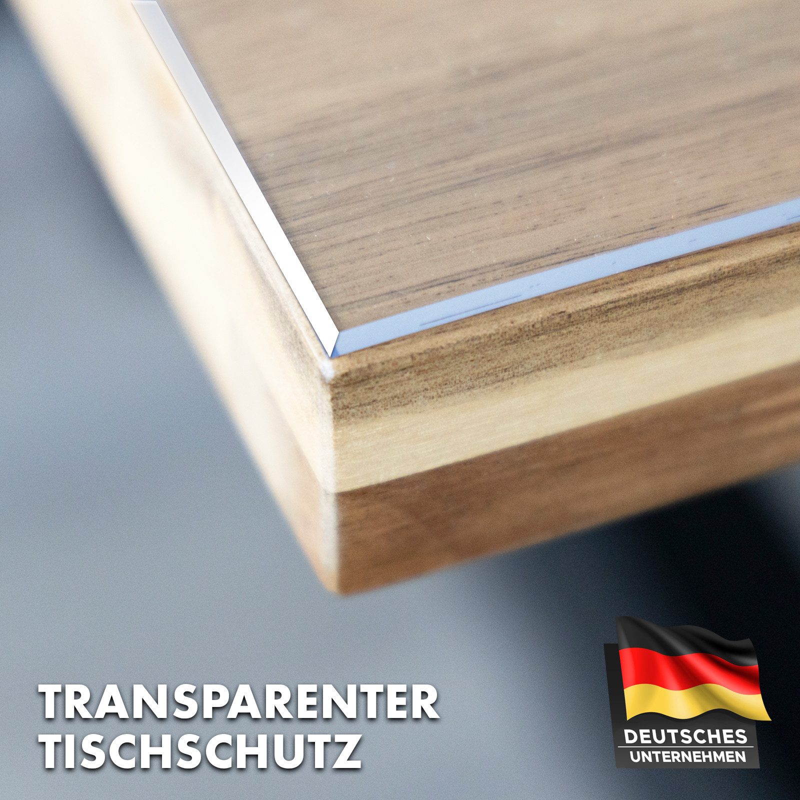 Kubus Tischdecke Tischfolie Calcit mit abgeschrägter Kante, Transparent, Zu günstig online kaufen