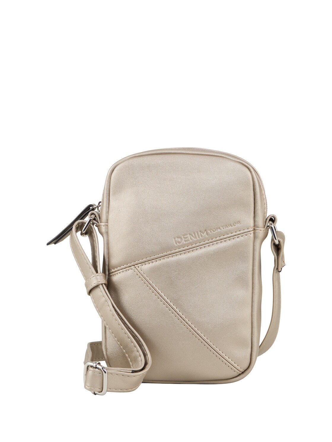 TOM TAILOR Denim Handytasche TTMILLA Smartphone Tasche im Patchwork-Style