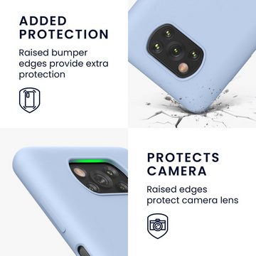 kwmobile Handyhülle Hülle für Xiaomi Poco X3 NFC / Poco X3 Pro, Hülle Silikon gummiert - Handyhülle - Handy Case Cover