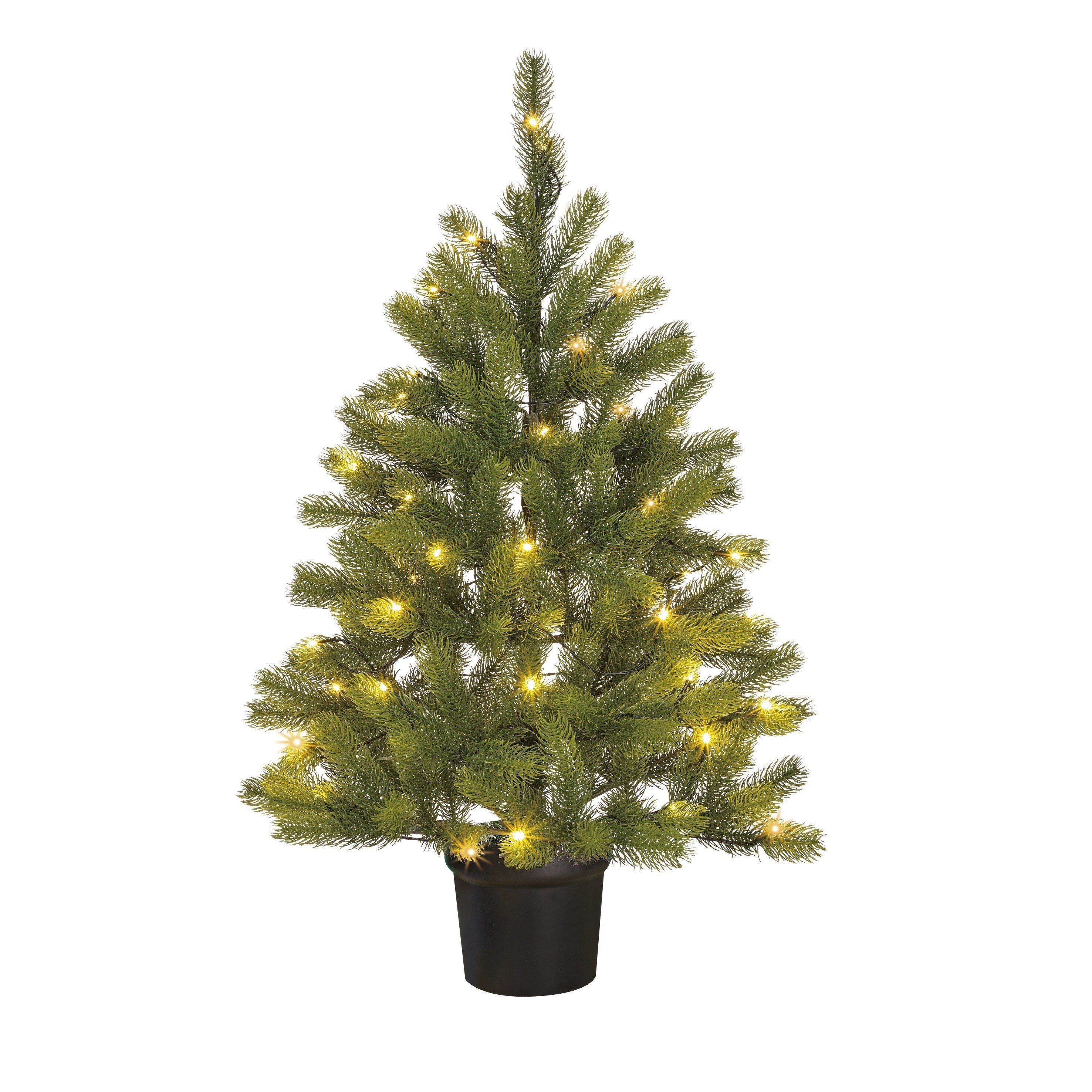 Black Box Trees Künstlicher Weihnachtsbaum Black Box Trees Nagoya Weihnachtsbaum Potted led gruen 50L TIPS 175 ba