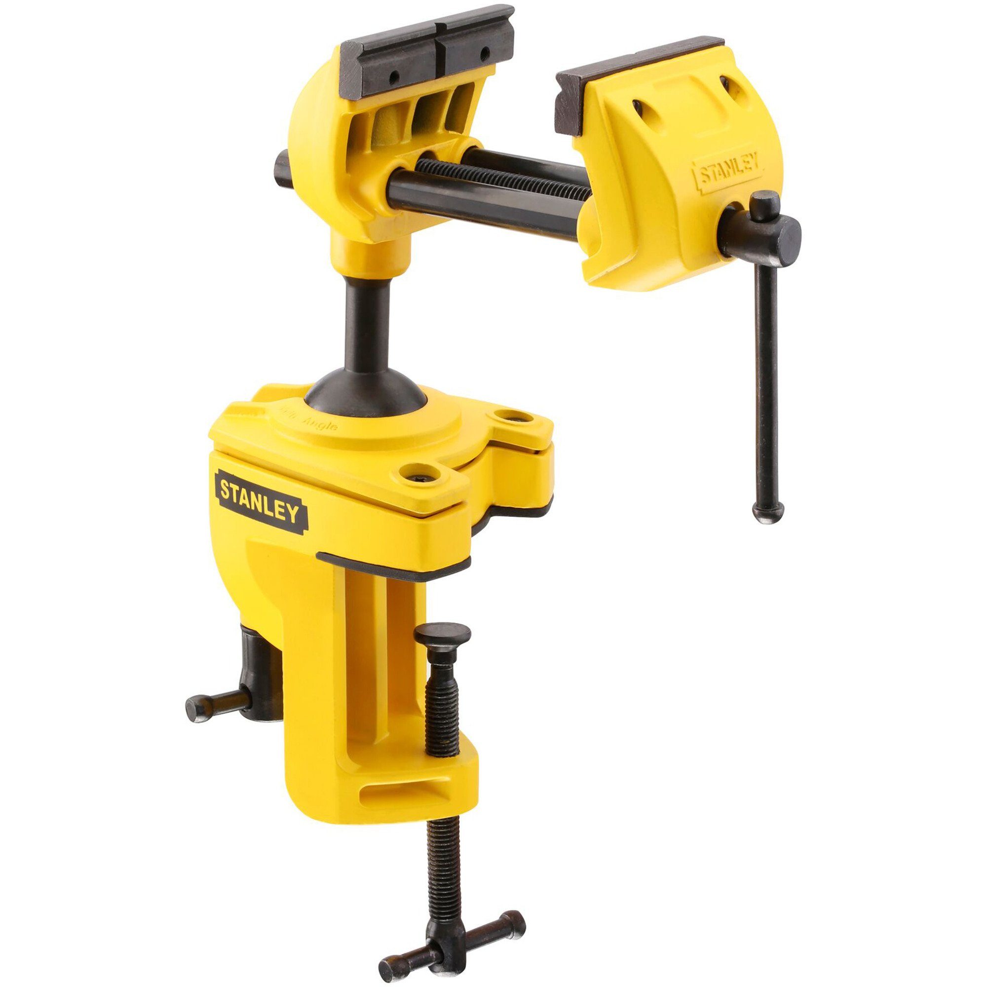 STANLEY Schraubzwinge Stanley Multiachsen-Schraubstock MaxSteel