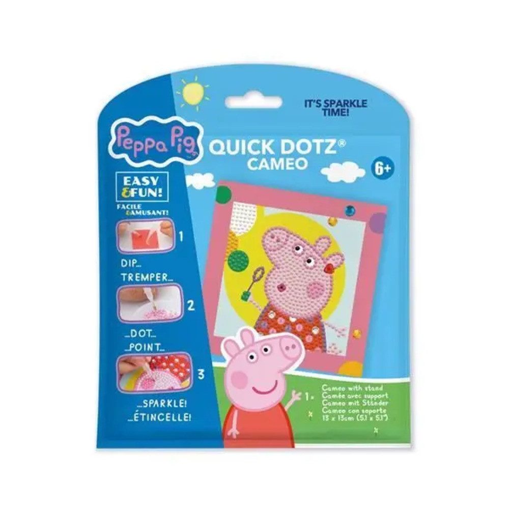 Spiel Diamond Dotz Peppa Pig Seifenblasen