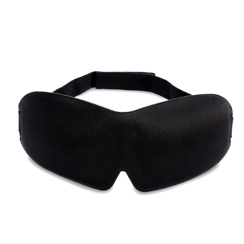 Intirilife Schlafmaske, 1-tlg., Augenmaske - Ergonomisch Vorgeformte Unisex  Schlafmaske