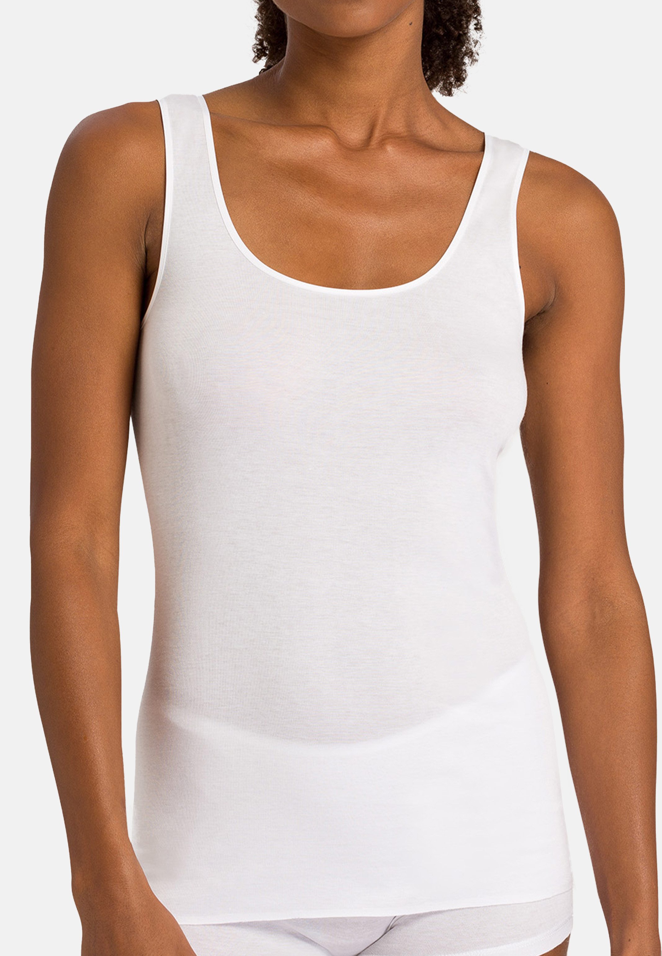 Hanro Unterhemd Cotton Seamless (1-St) Unterhemd günstig online kaufen