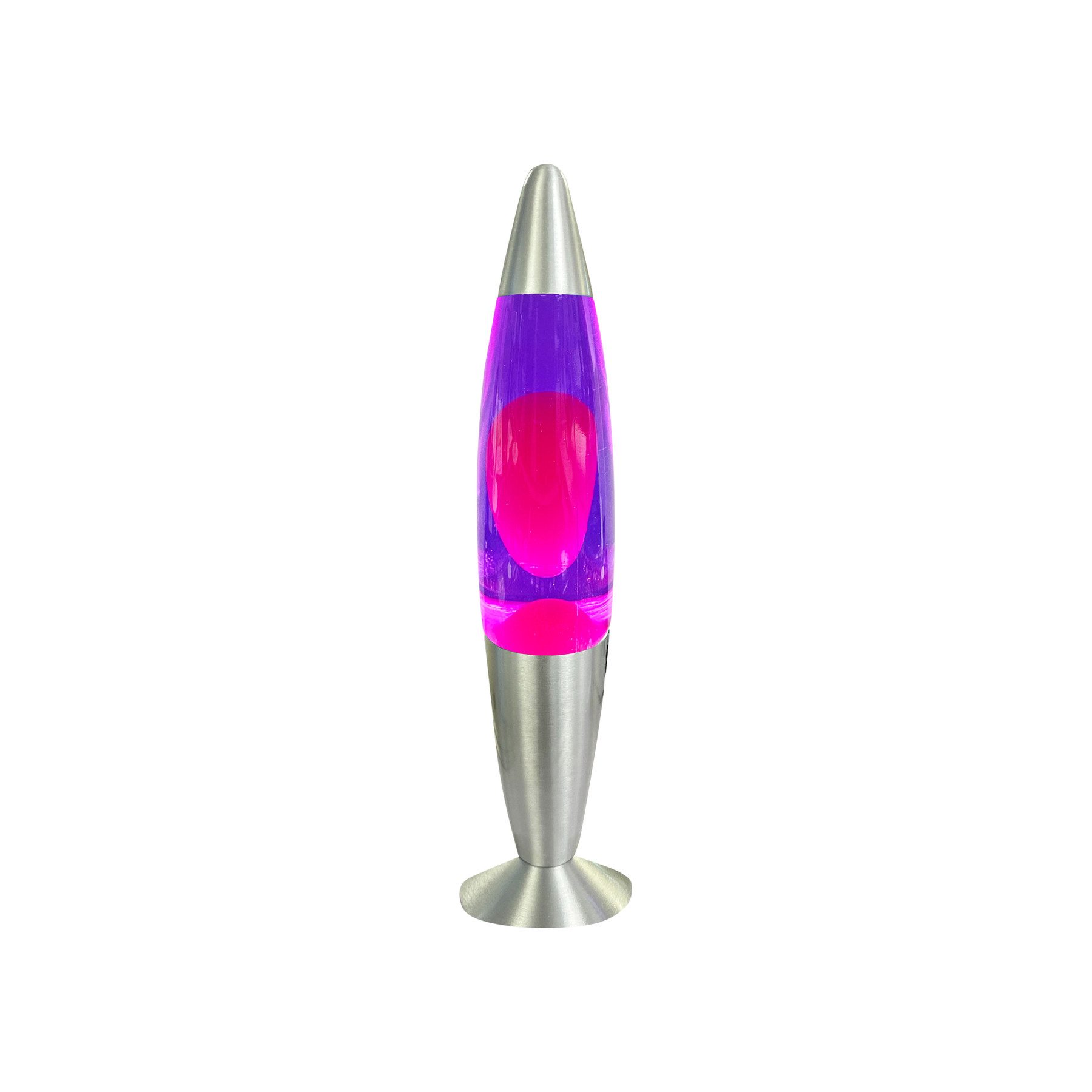 BLULAXA LED Lavalampe BLULAXA LED-Lava-Tischleuchte, 49984, 20W, 34 cm, rosa/lila