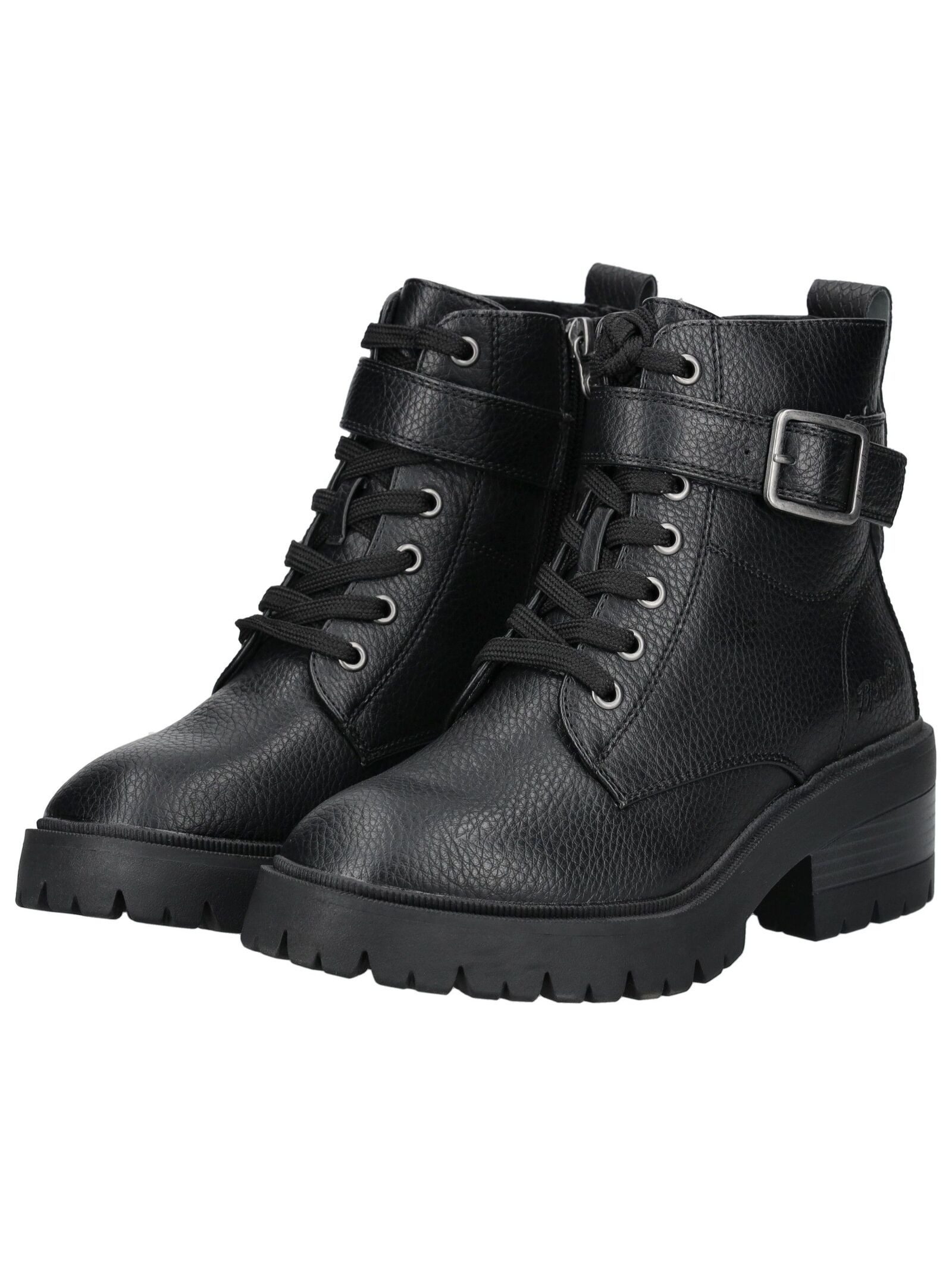 Blowfish Blowfish Stiefelette Lederimitat Schnürstiefelette