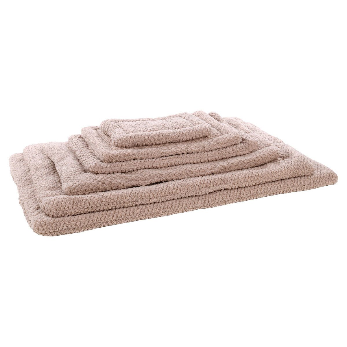 Flamingo Tierkissen Kissen Jacquard rechteckig flach taupe