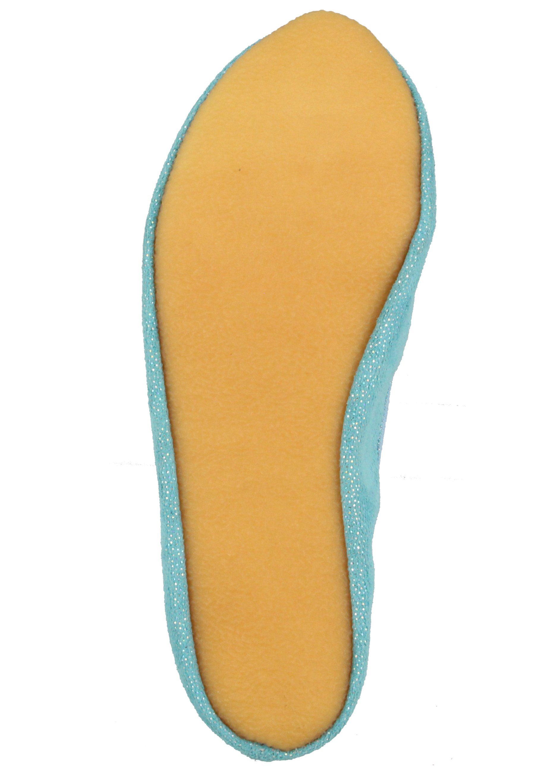 Beck Schläppchen Ice Dance Gymnastikschuh Schlittschuh-Patch & Glitzer