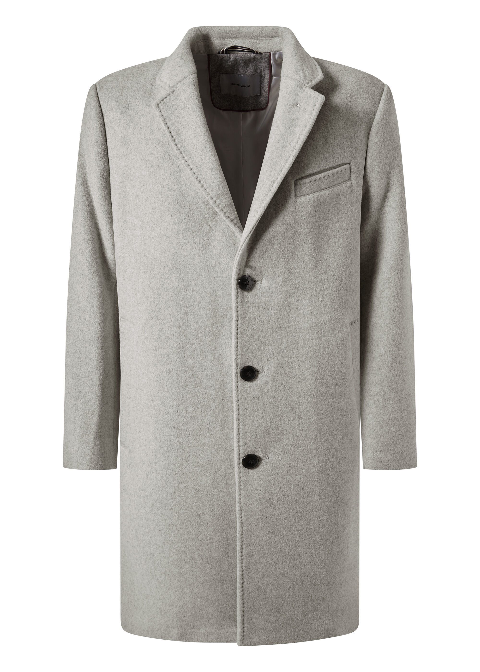 Pierre Cardin Langmantel aus hochwertigem Materialmix