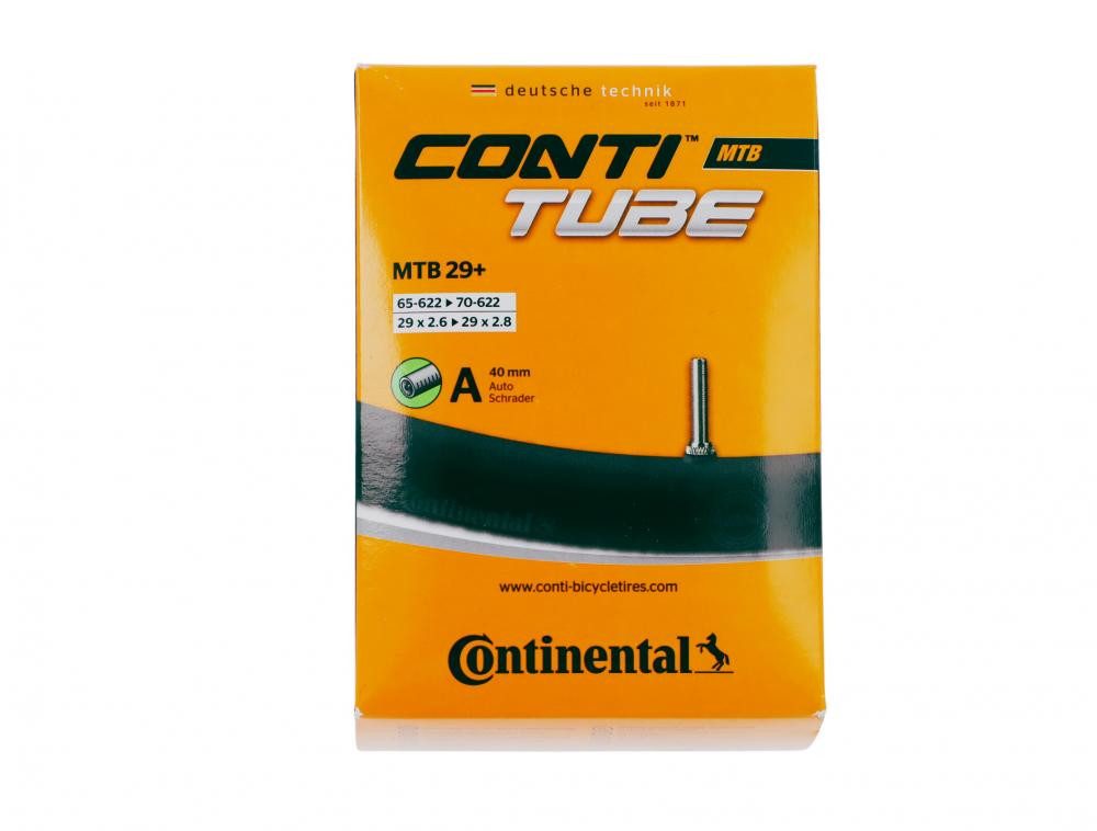 CONTINENTAL Fahrradschlauch Continental Schlauch 29x2.60/2.80 Zoll 65-70/622 AV 40mm MTB 29 Plus