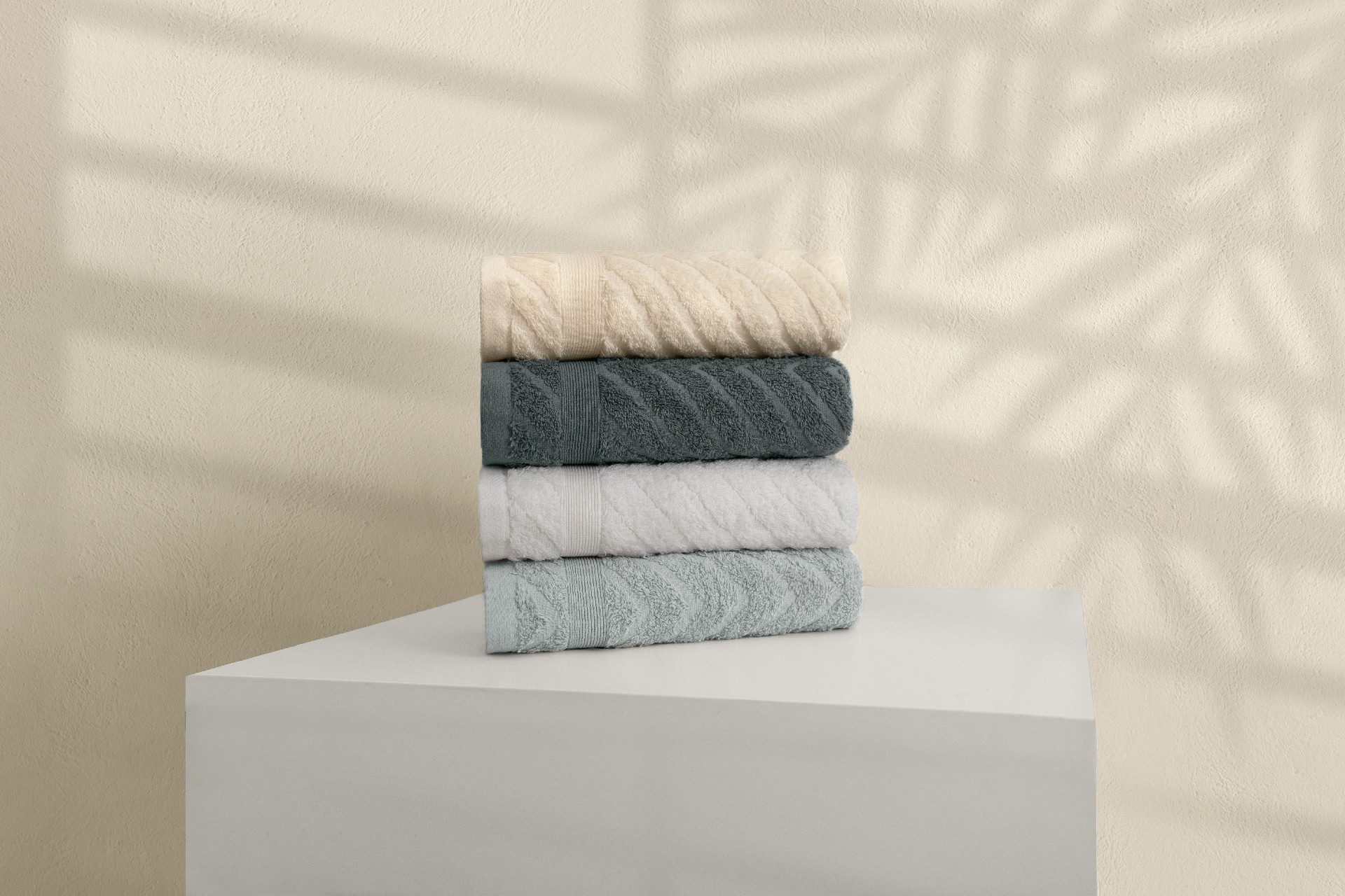 L'Essentiel Maison Handtücher 100% COTTON, 50 x 90 cm (4 Pieces) T1145, (4-St)