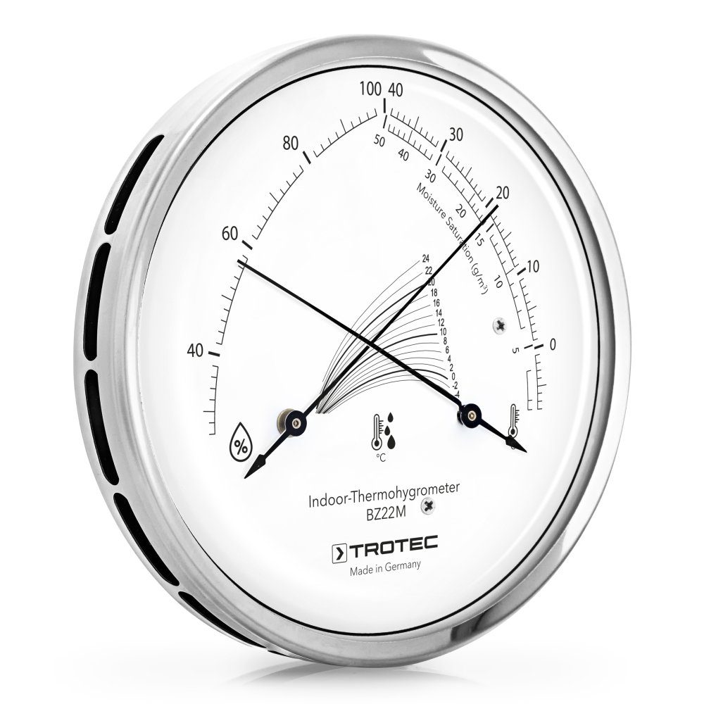 BZ22M Design-Thermohygrometer TROTEC Hygrometer TROTEC