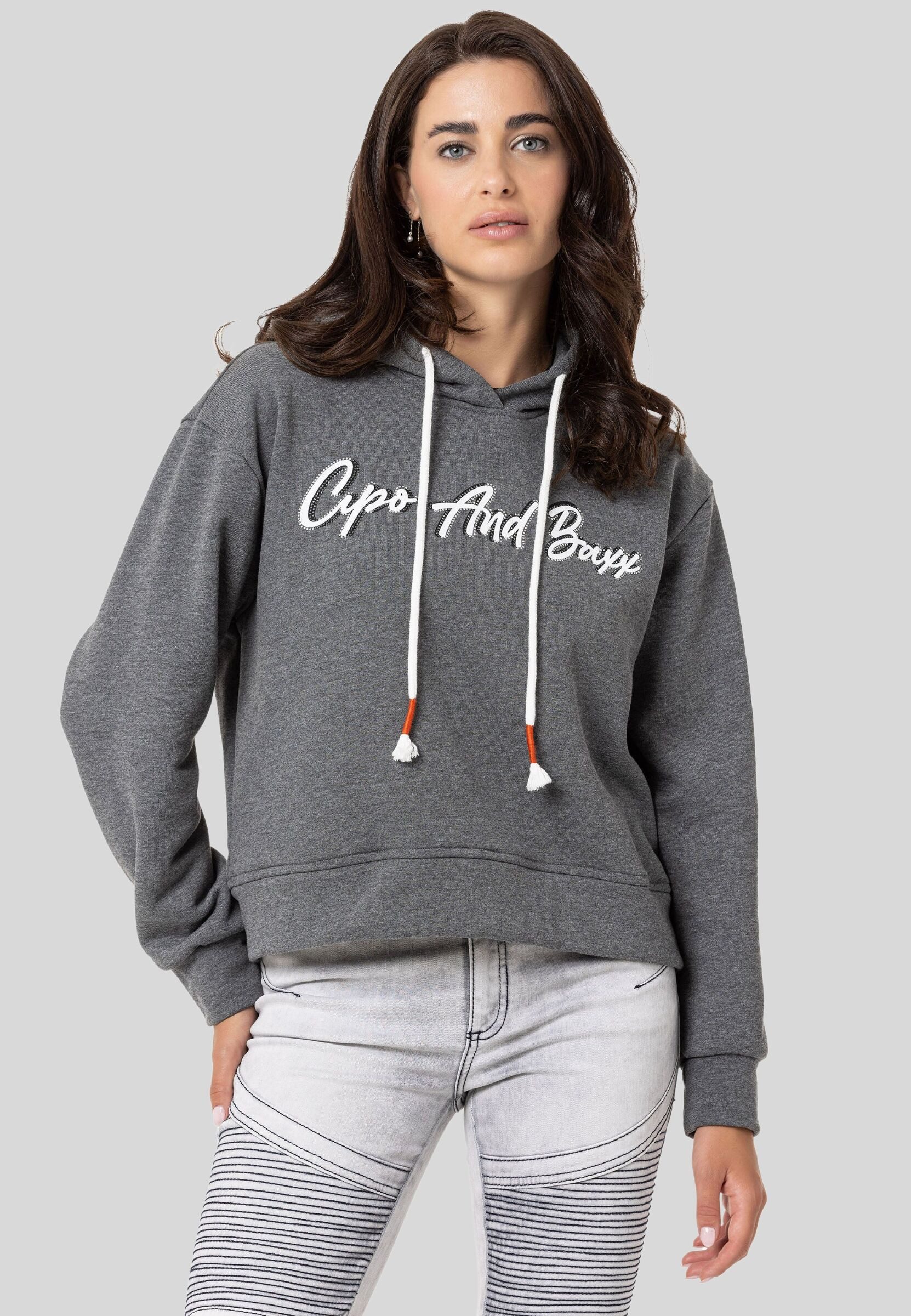 Cipo & Baxx Sweatshirt SWEATSHIRT (1-tlg) ein sportlich-lässiges Kleidungss günstig online kaufen