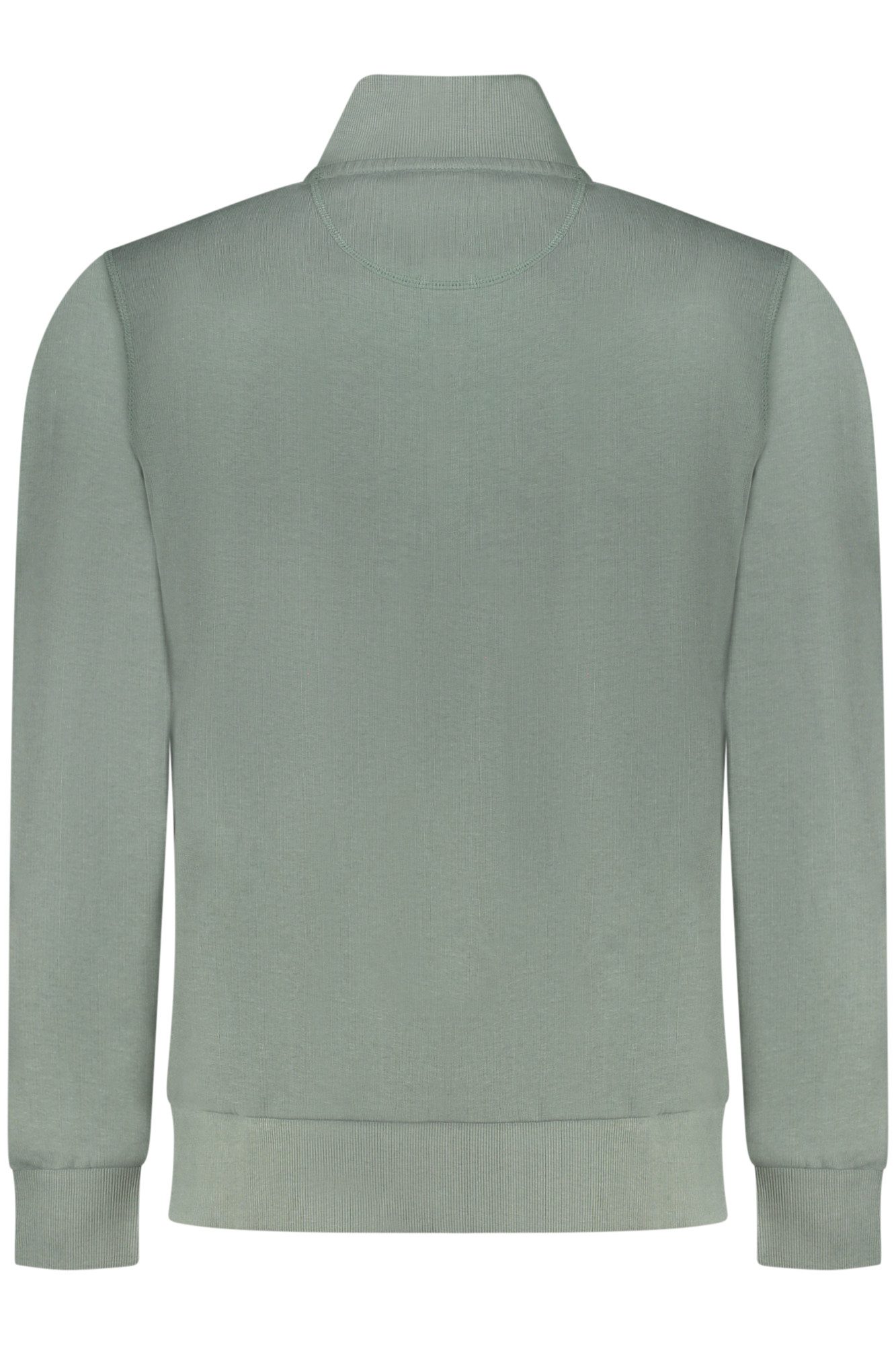 North Sails Sweatshirt Grünes Herren Sweatshirt mit Reißverschluss