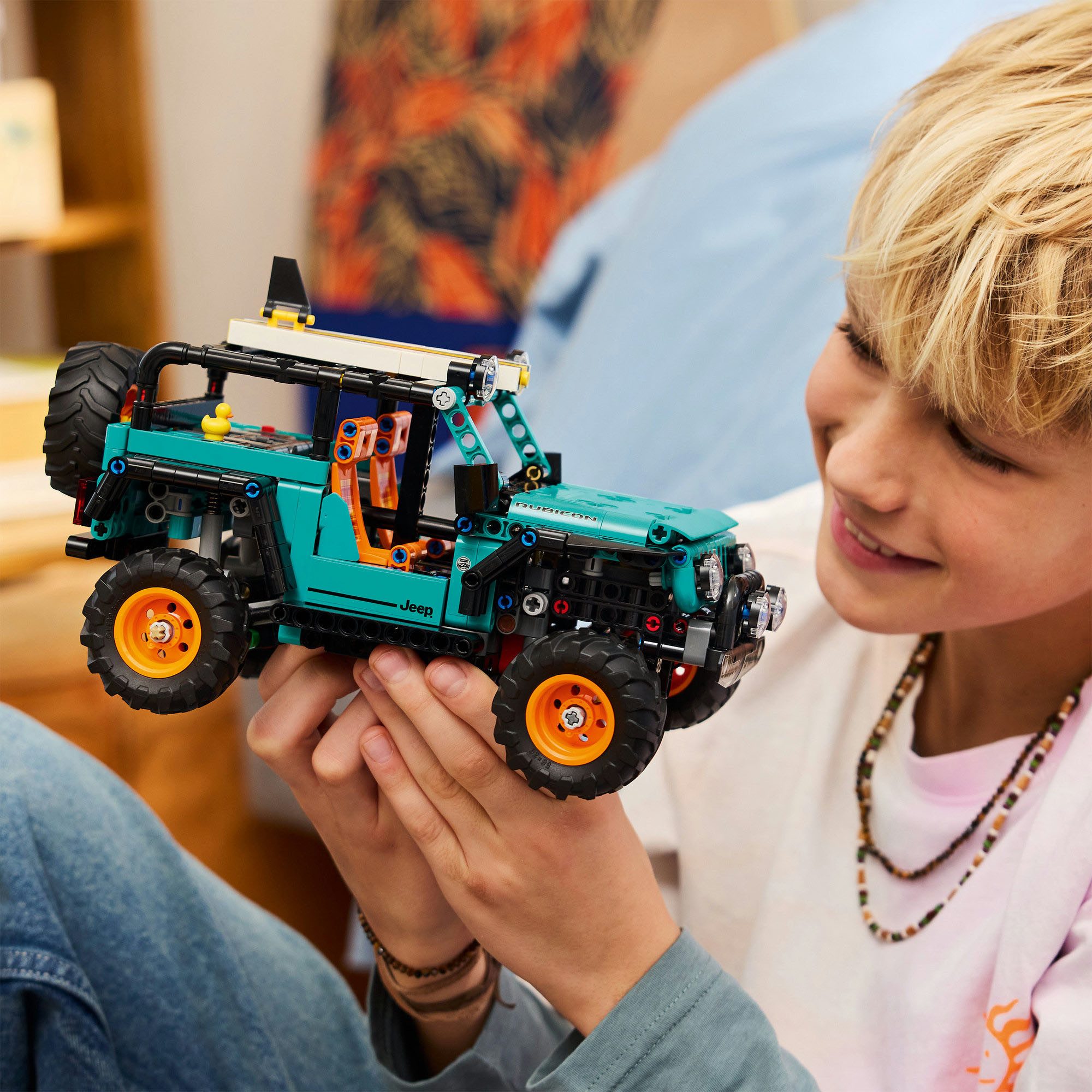 LEGO® Jeep Wrangler Rubicon Geländewagen (42227), LEGO Technic Konstruktionsspielsteine, (723 St)