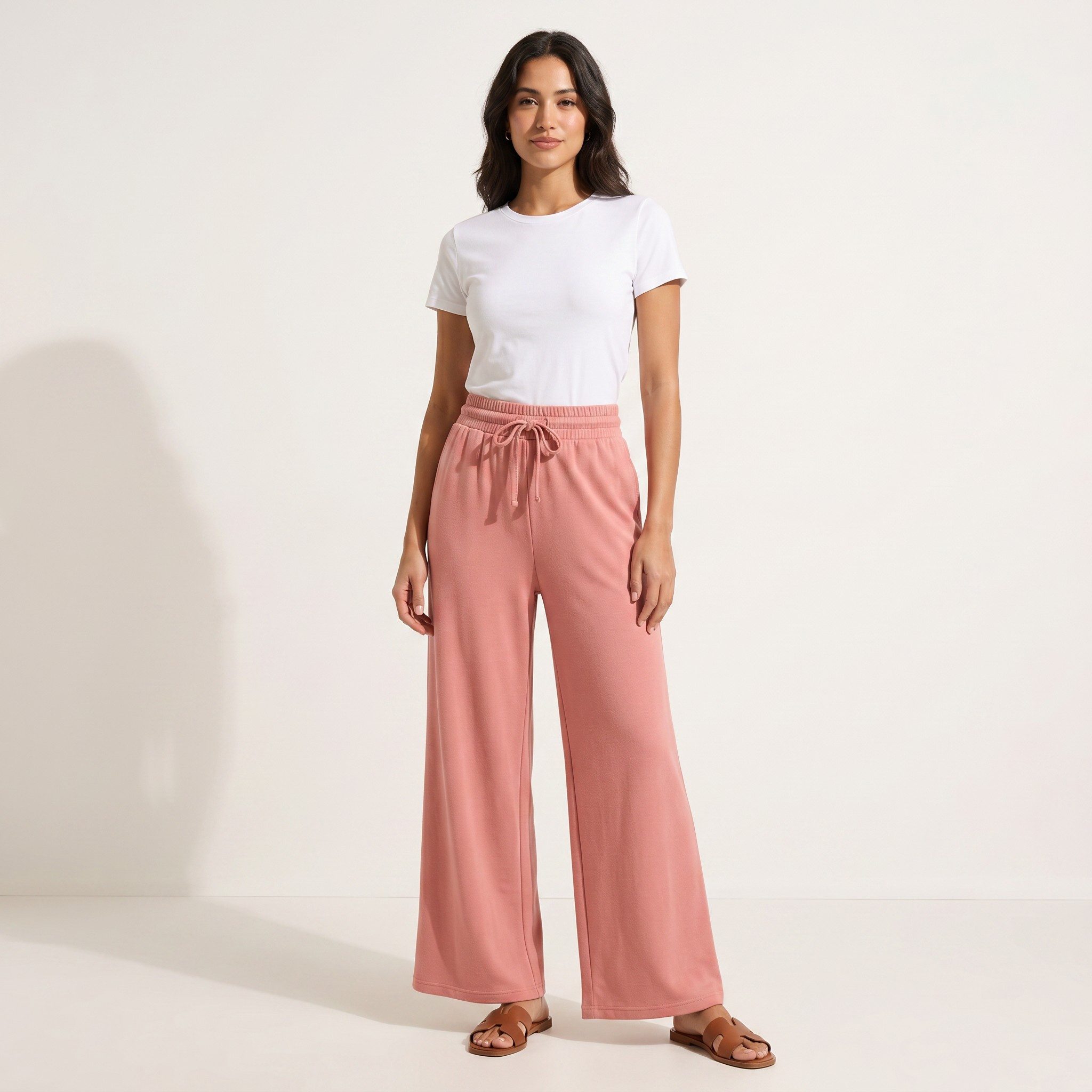 Guru-Shop Relaxhose Weite Palazzohose aus Bio-Baumwolle,.. alternative Bekleidung