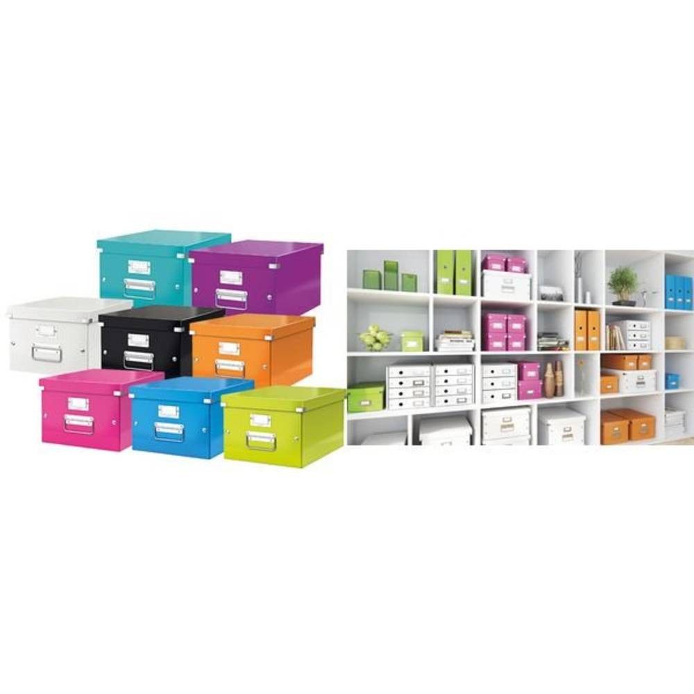 LEITZ Aufbewahrungsbox Click & Store Aufbewahrungs- und Transportbox Mittel (Für 6044-00-95