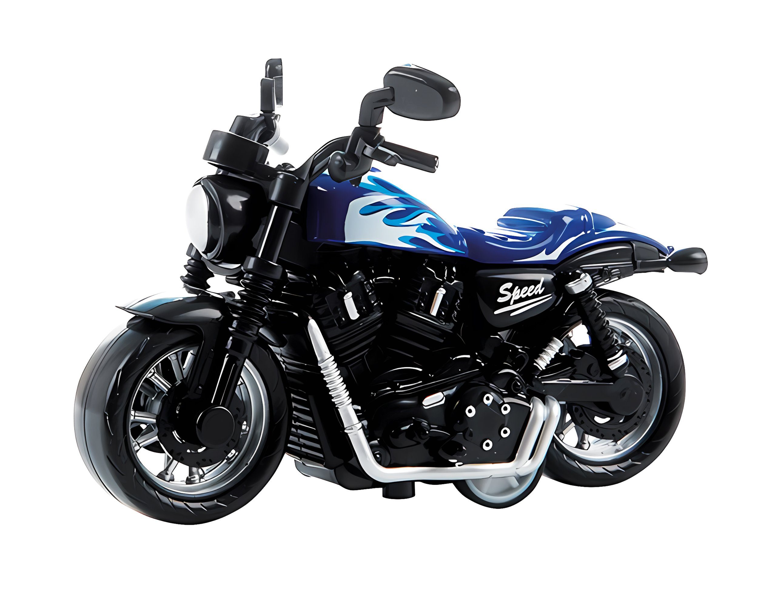 Toi-Toys Spielzeug-Motorrad MOTORRAD Chopper mit Rückzug günstig online kaufen