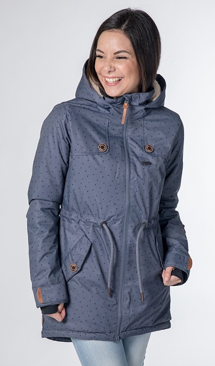 Alife & Kickin Softshellparka Funktionsparka CHARLOTTE BLUE SKY CS WOMEN günstig online kaufen