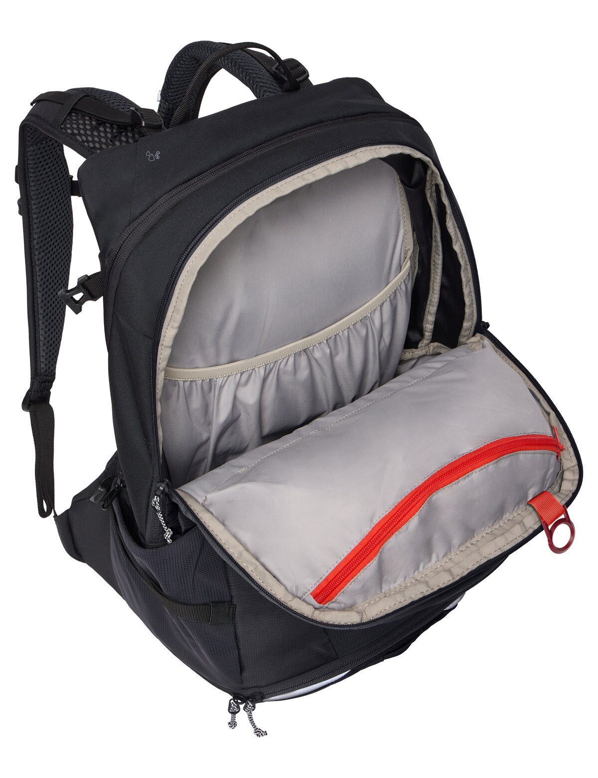 VAUDE Wanderrucksack Bike Alpin 28+5 (Kein Set), Mountainbike Fahrrad Rucksack für Mehrtagestouren und Alpencross